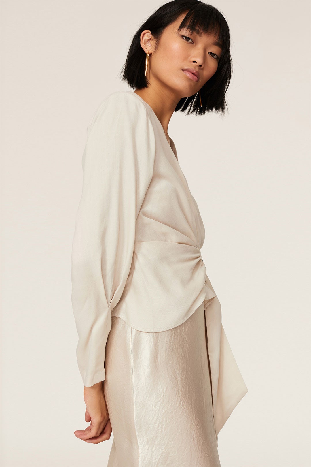 Hazal Wrap Top by Iro 2