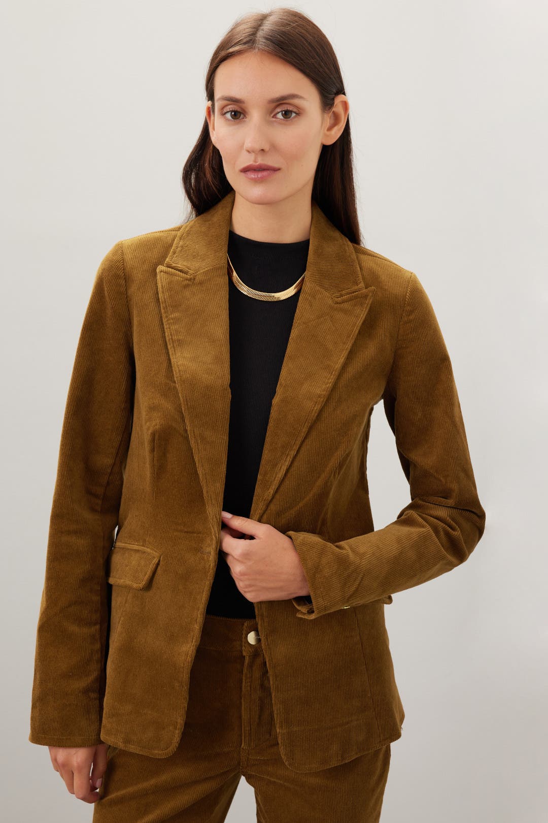 新品✨マディソンブルー S3B CORDUROY BLAZER ブラウン 02 MADISONBLUE オンラインストア / マディソンブルー公式通販 新品