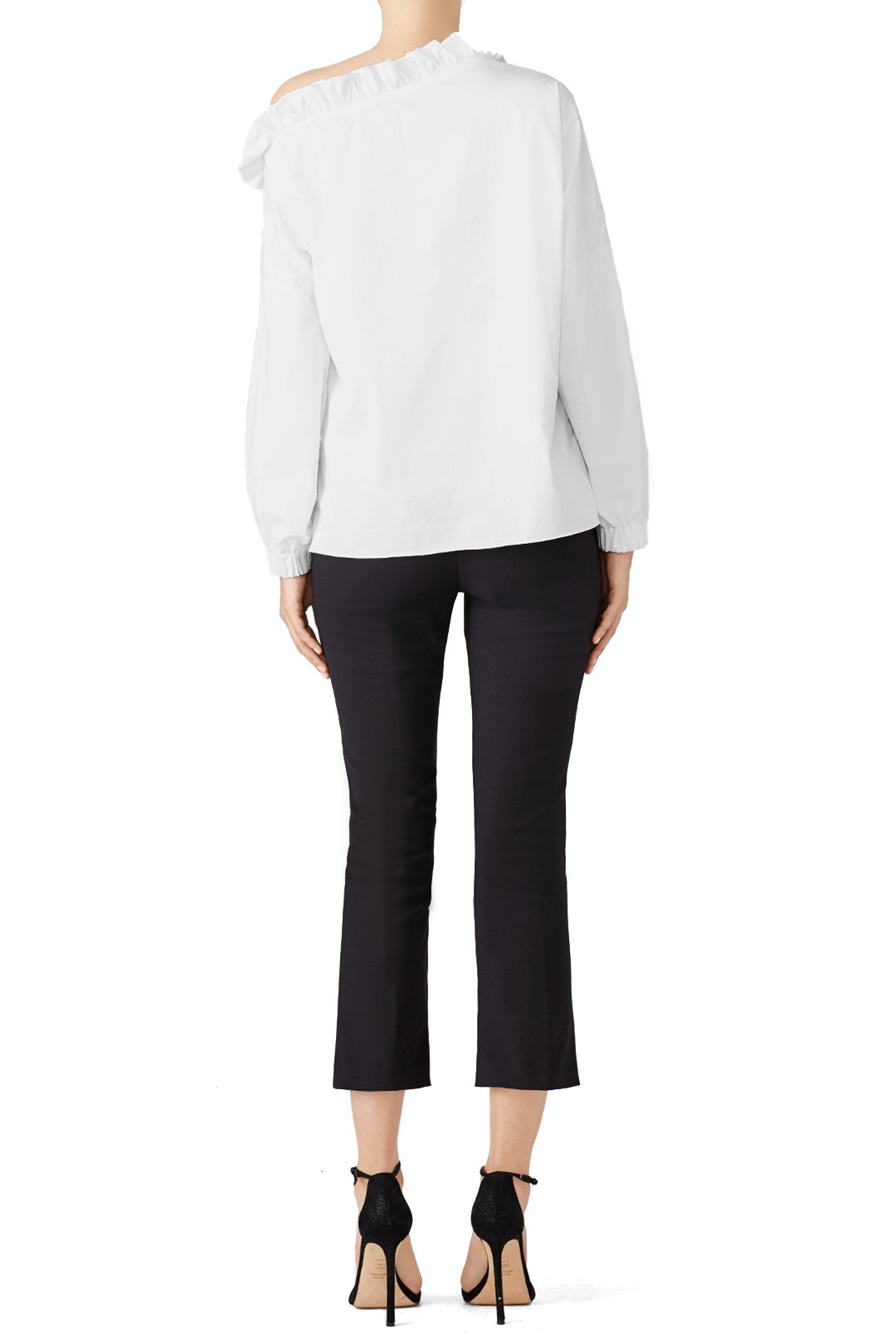 White Poplin Top by Tibi 2