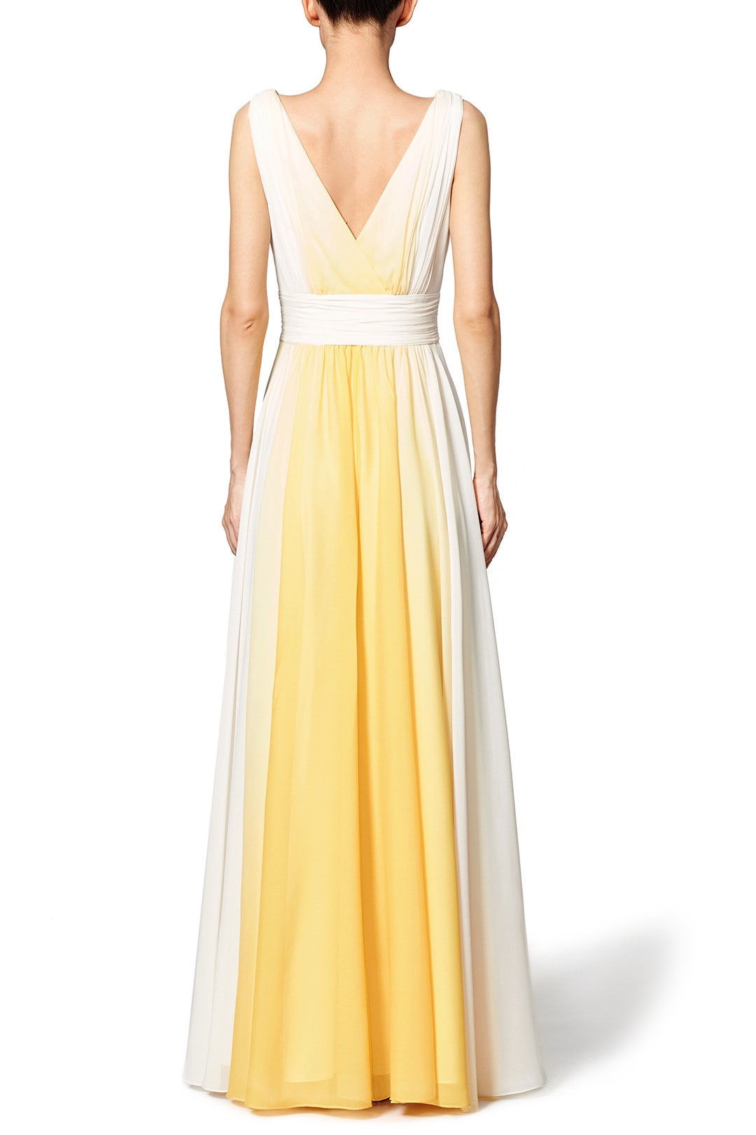 Lemon Fade Gown by HALSTON 1