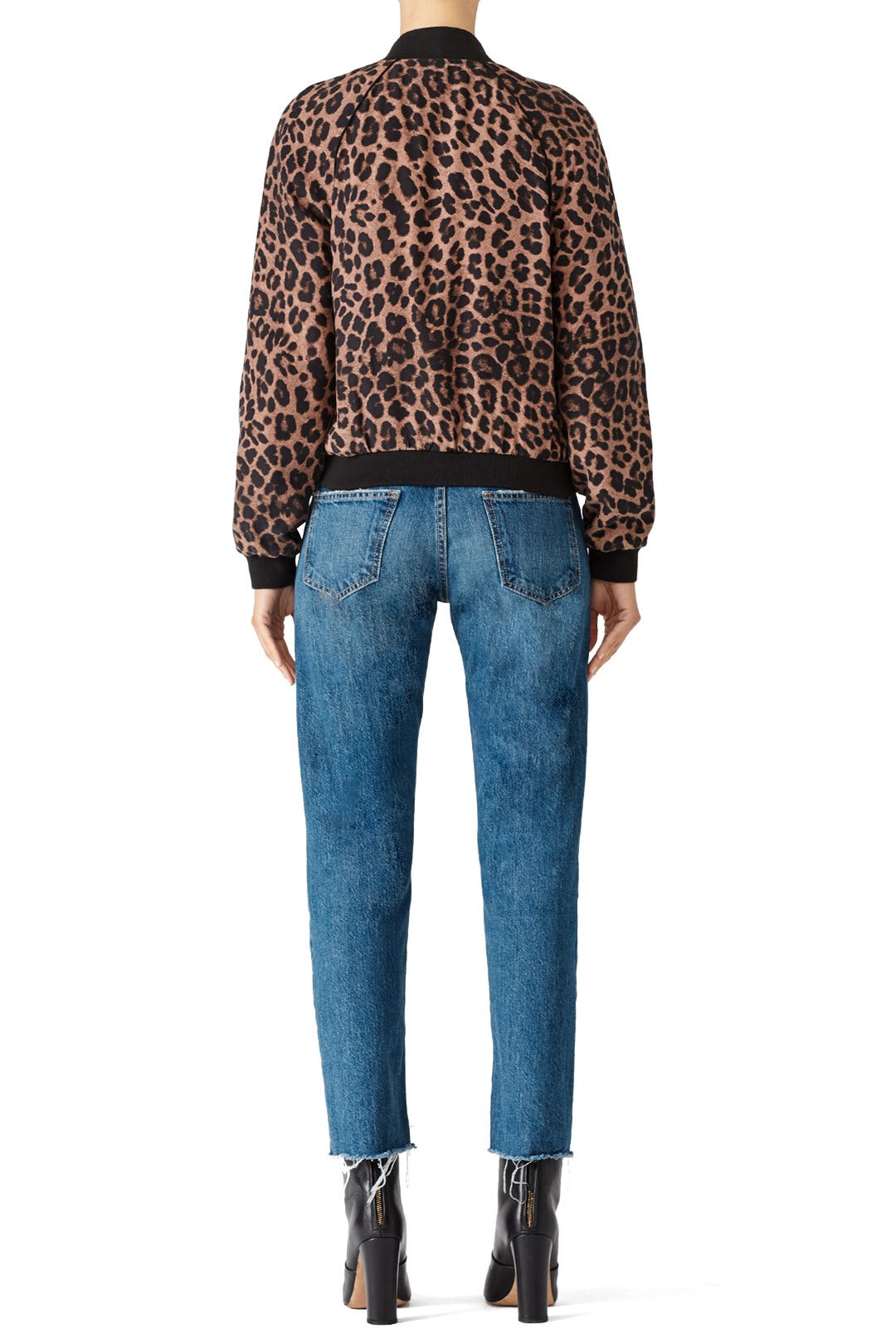 Leopard Print Bomber by Joie 1
