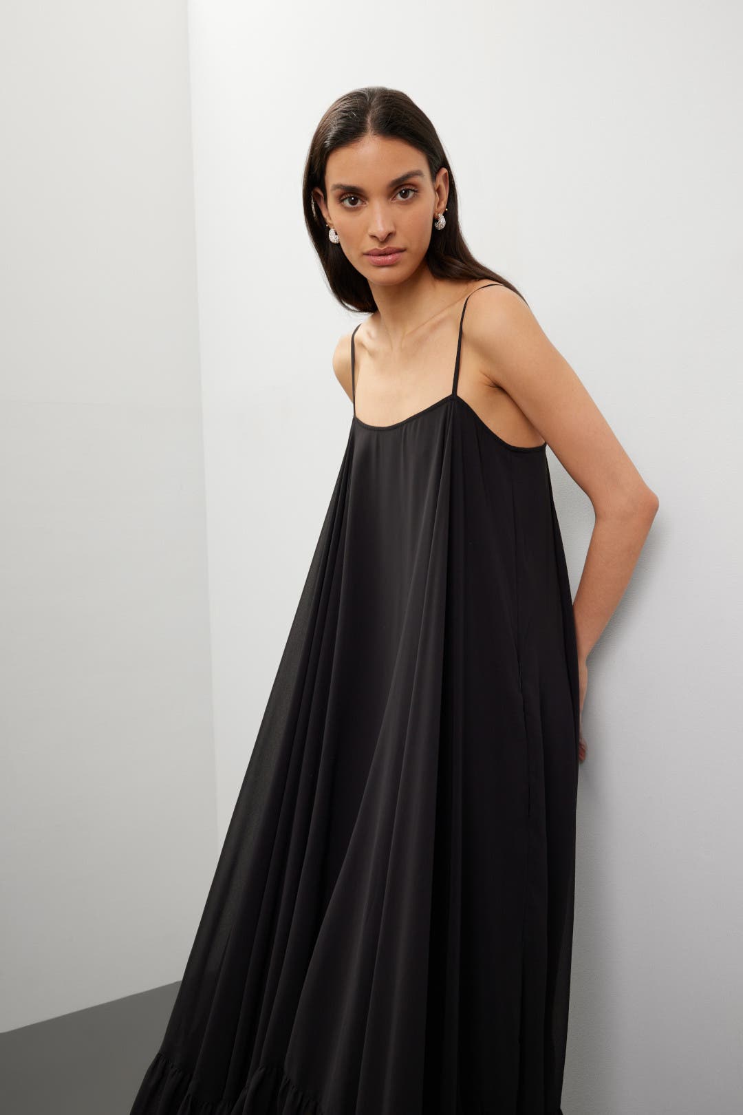 Chiffon Midi Dress by ROTATE Birger Christensen | Rent the