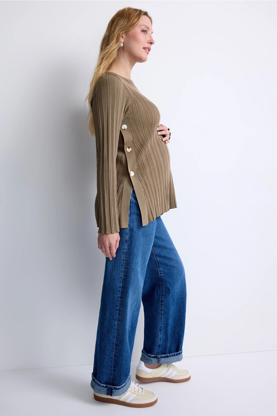 Mabel Maternity Knit Feeding Top by soon maternity 1