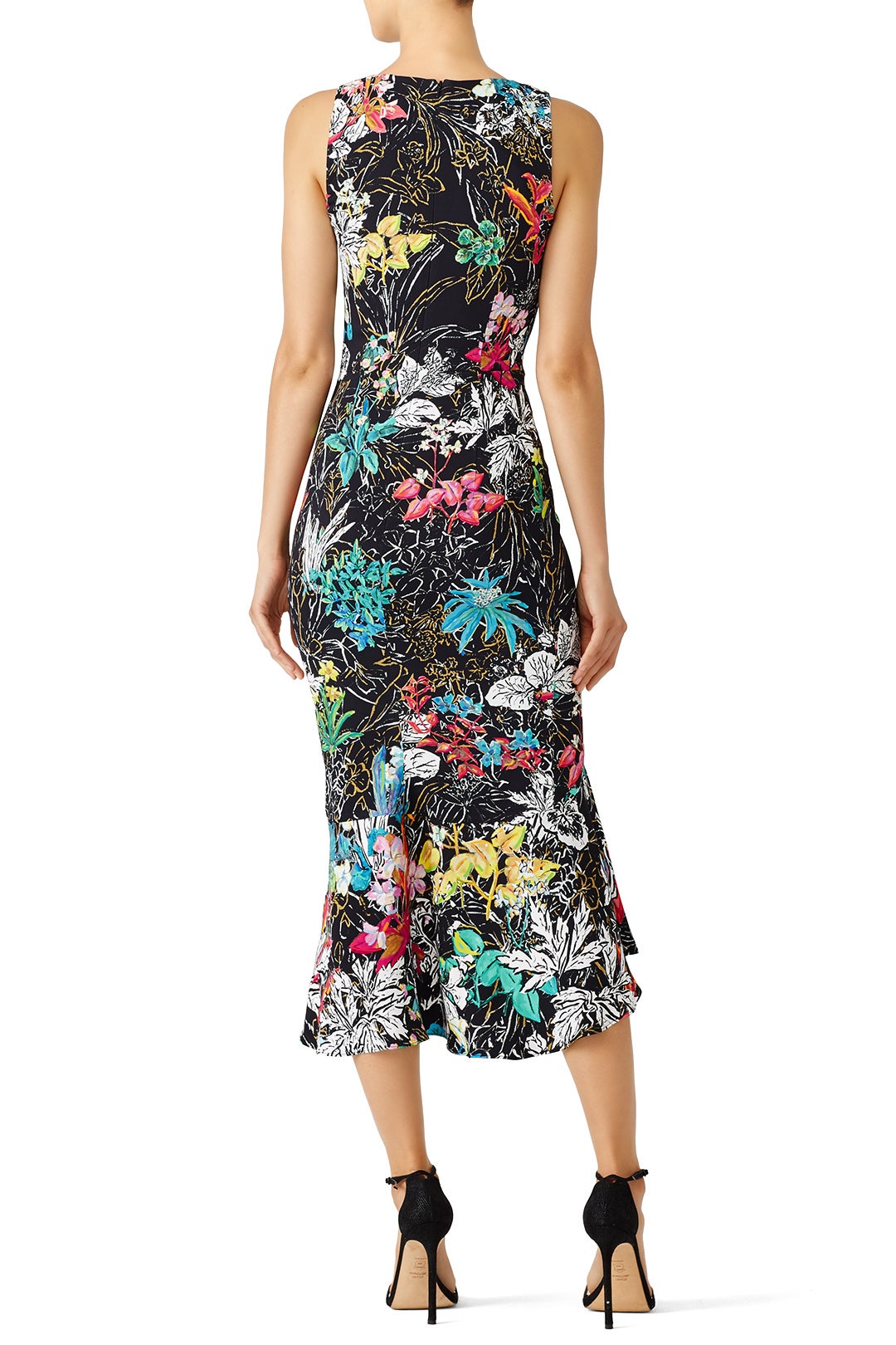 Floral Printed Kia Frill Dress by Peter Pilotto 1