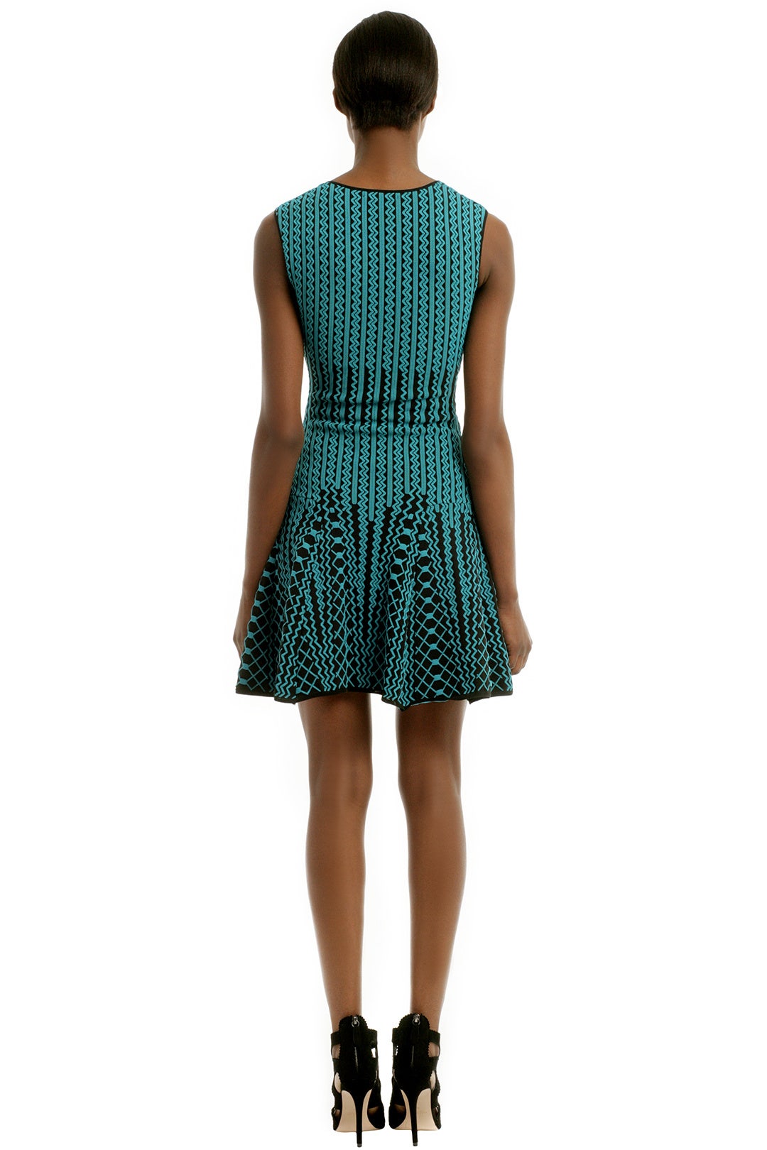 Chevron Surge Dress by RVN 1