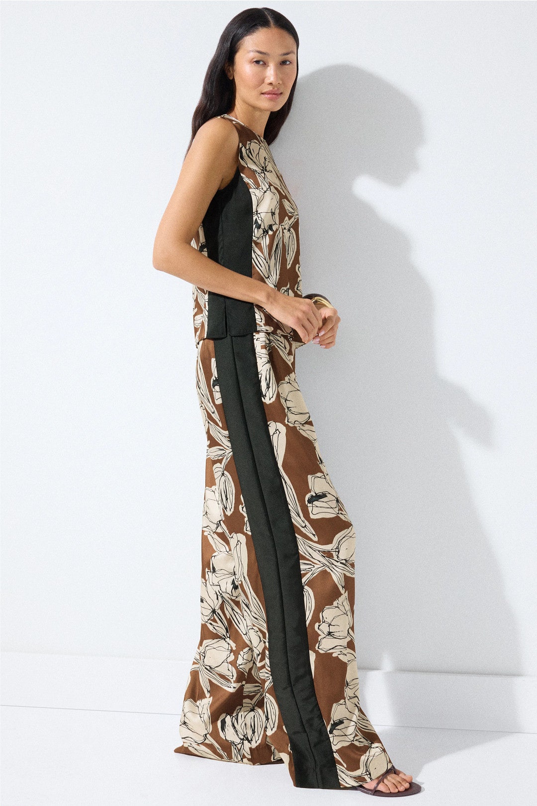 Jodi Floral Printed Pants by Tanya Taylor 1