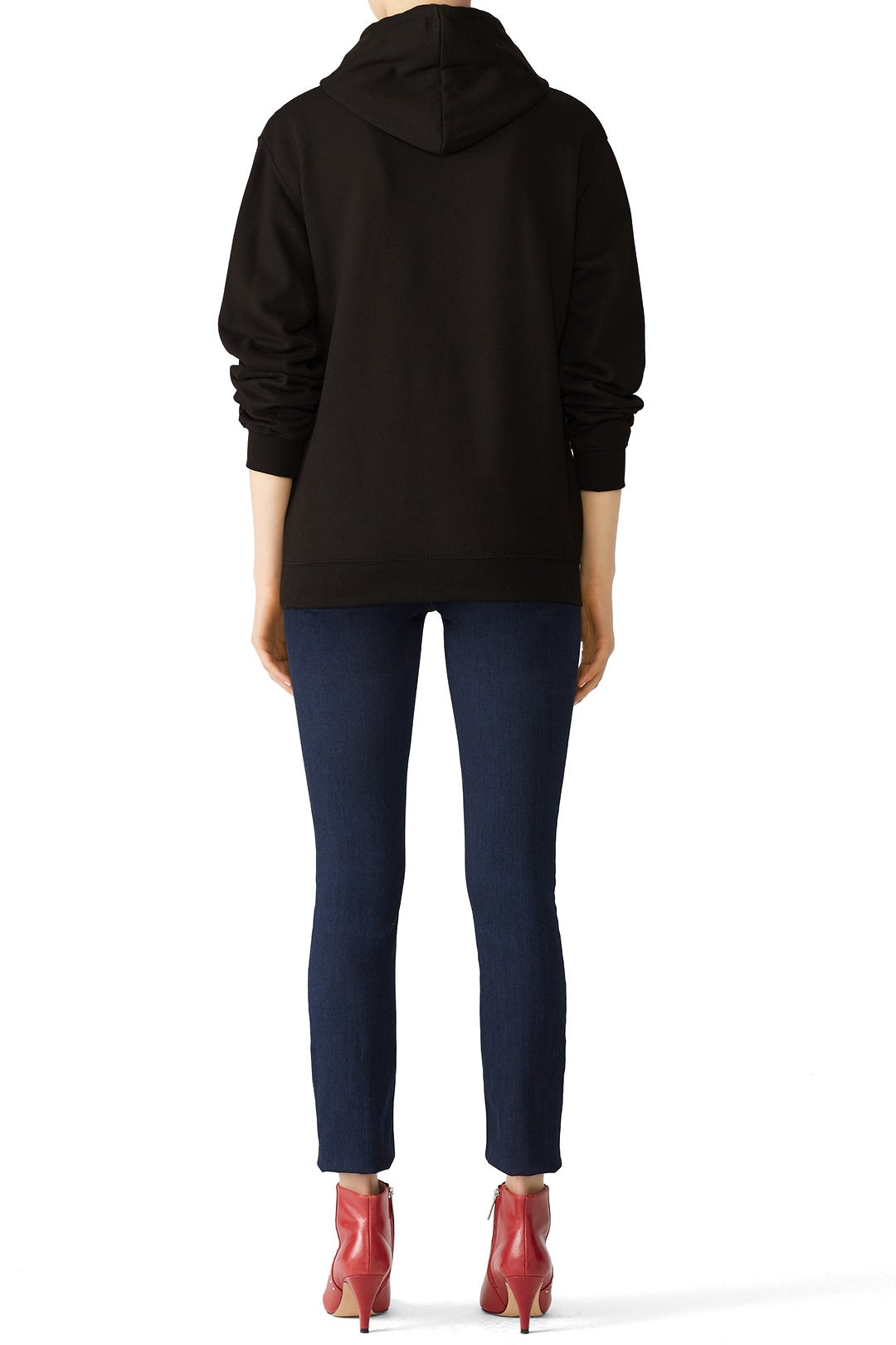 Black Superrich Hoodie by Nil & Mon 2