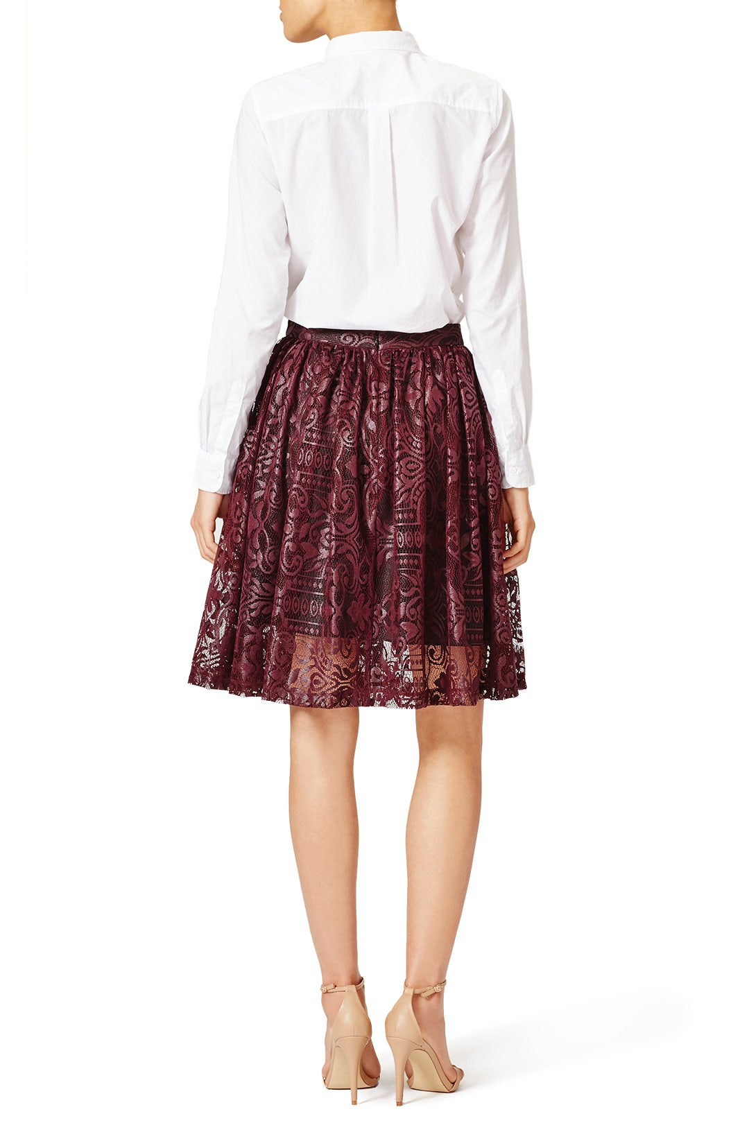 Lacquered Skirt by Parker 2