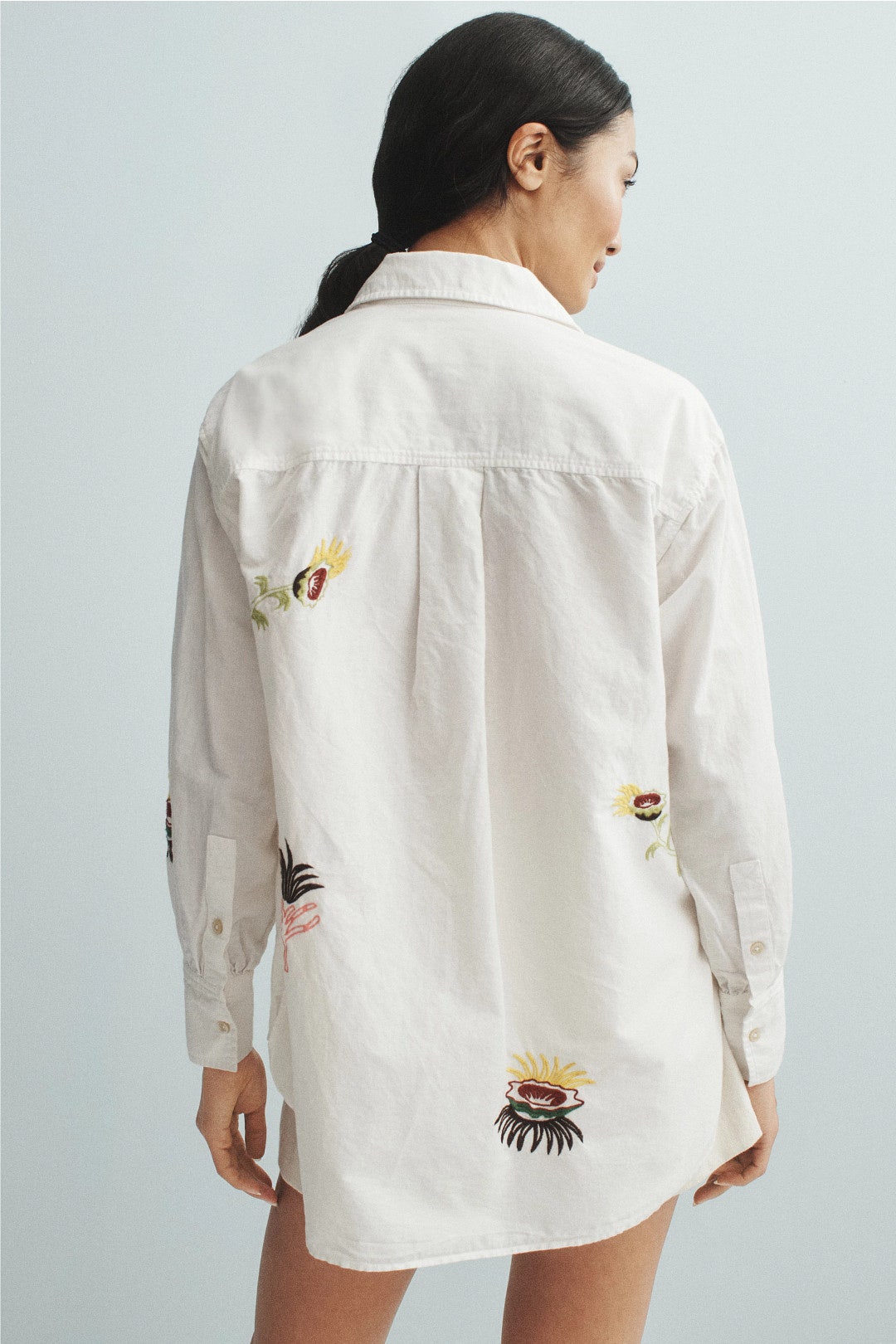 Embroidered Girlfriend Shirt by Scotch & Soda 2
