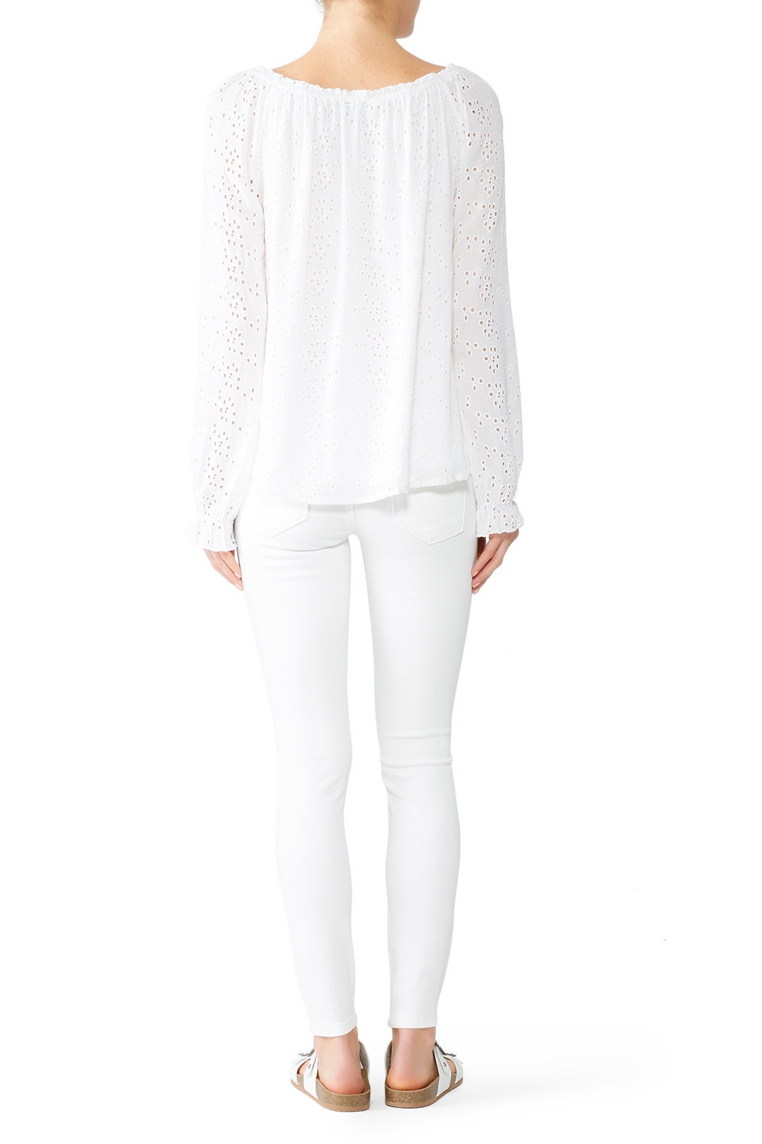 The White Mercer Jeans by BLANKNYC 1