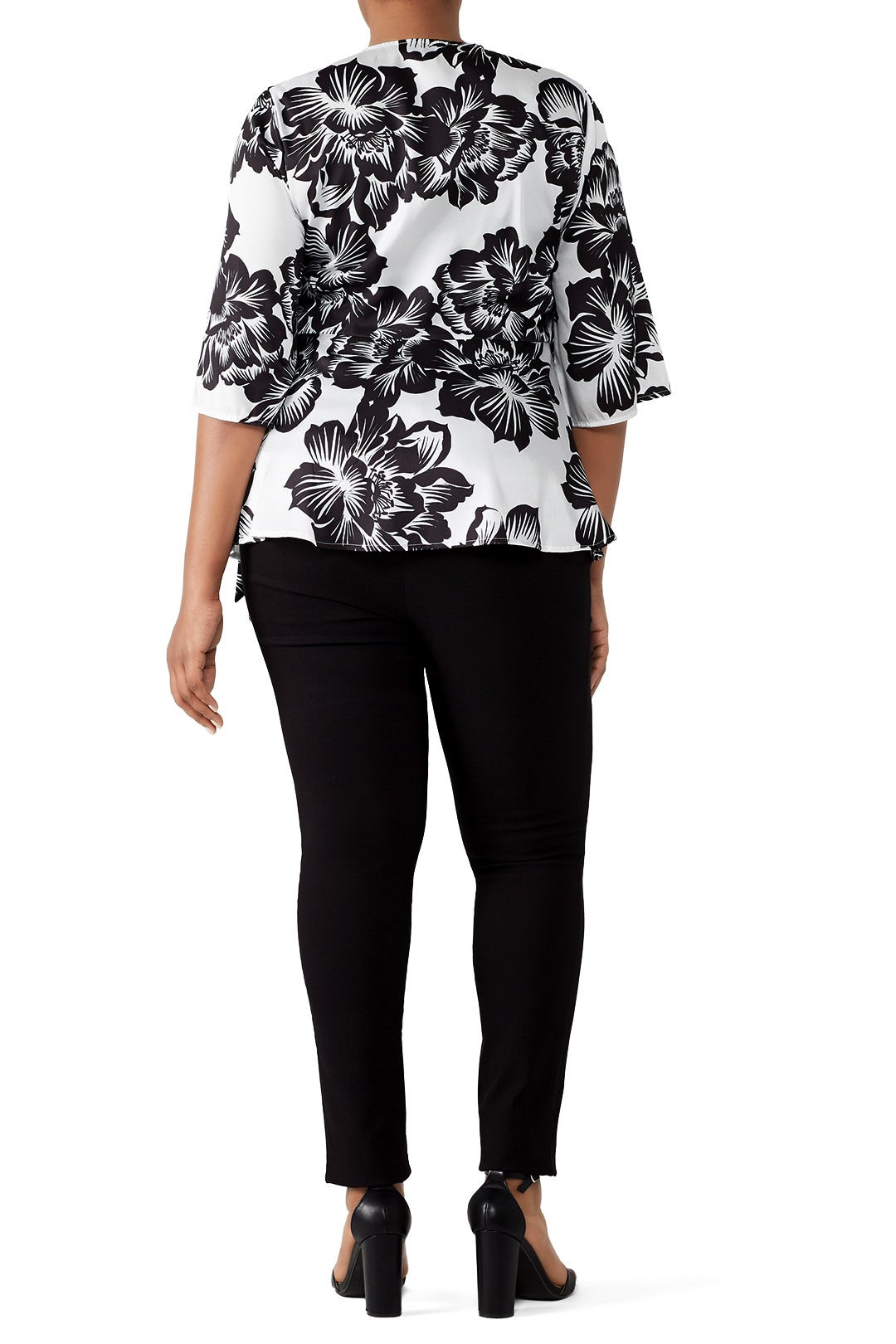 Pleated Wrap Top by ELOQUII 2
