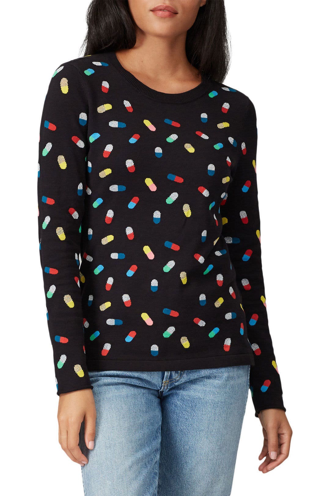 Black Pill Sweater by Replica Los Angeles 1