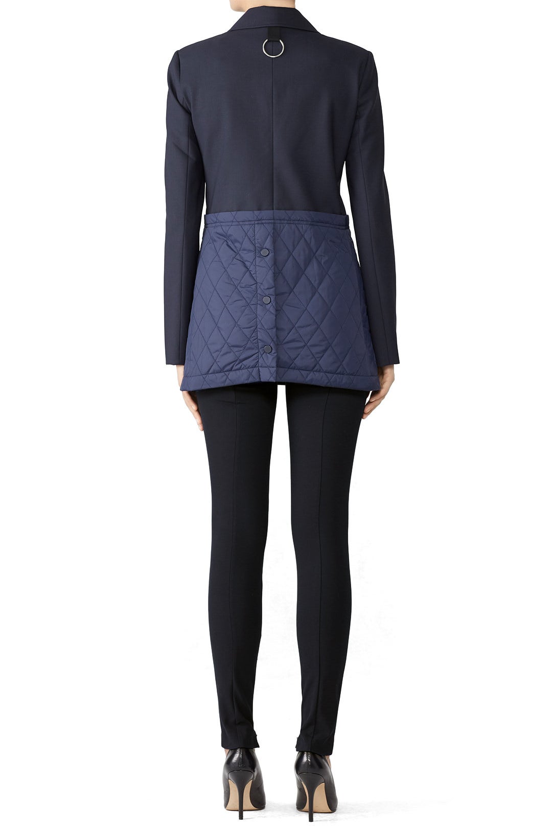 Black High Waisted Leggings by Theory 1