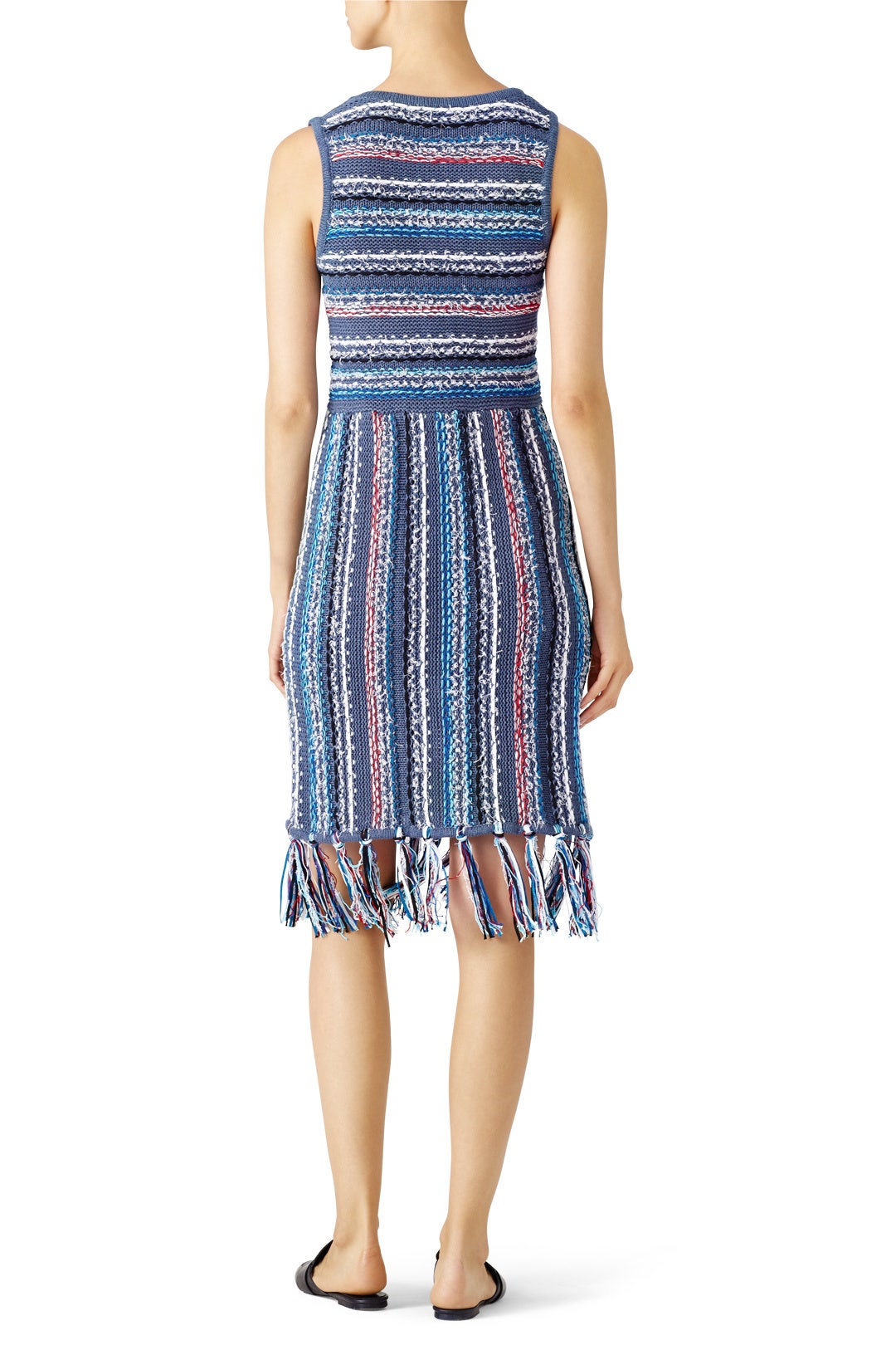 Tasseled Hem Dress by Derek Lam 10 Crosby 1