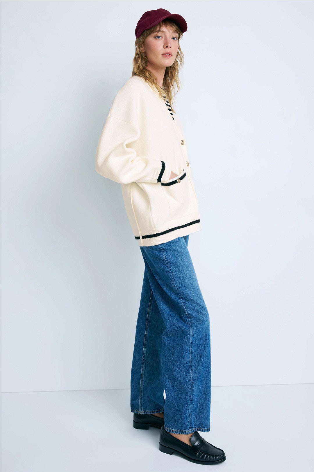 Long Cardigan with Embroidery by Maje 1