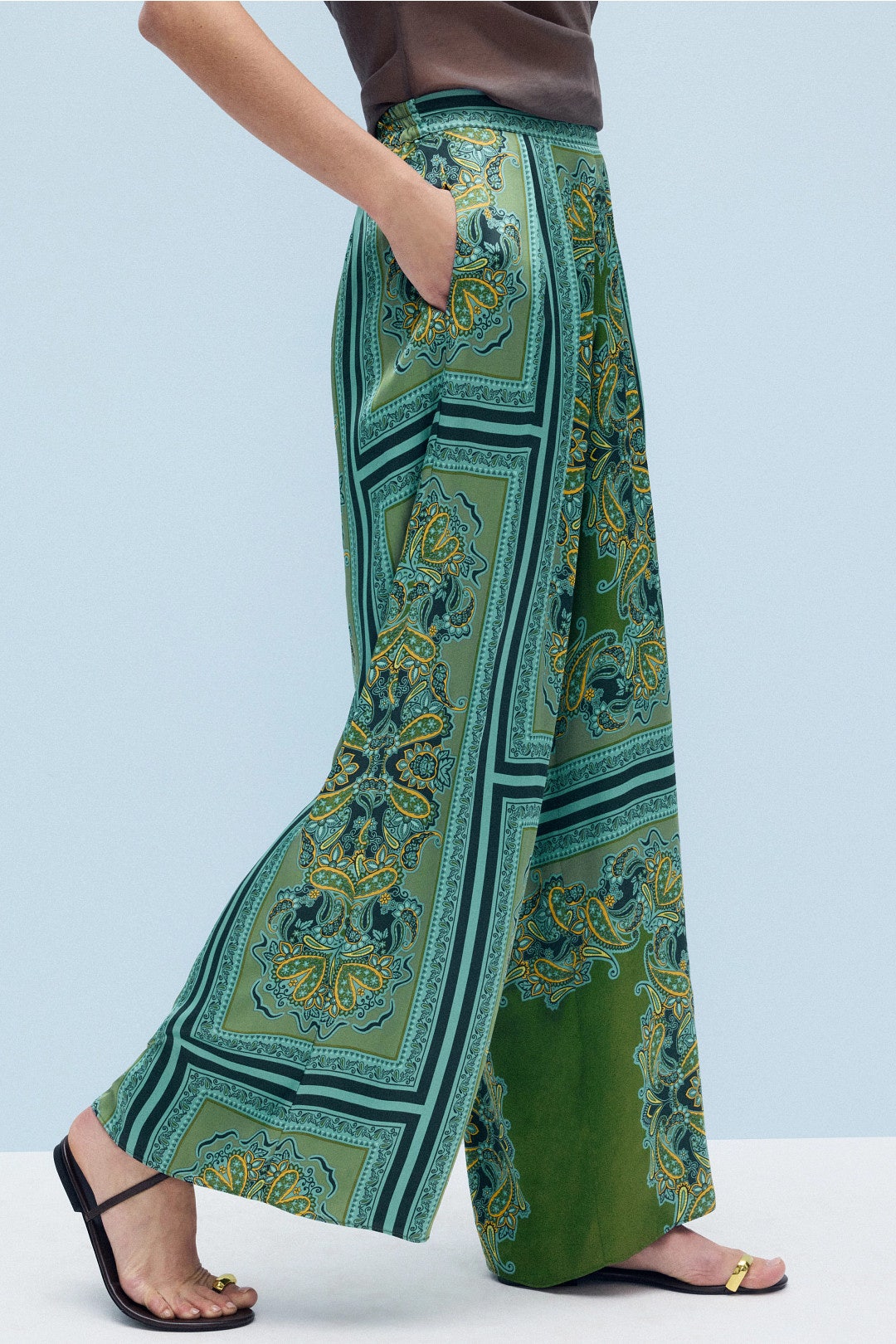 Selena Wide Leg Trousers by MISA Los Angeles 1