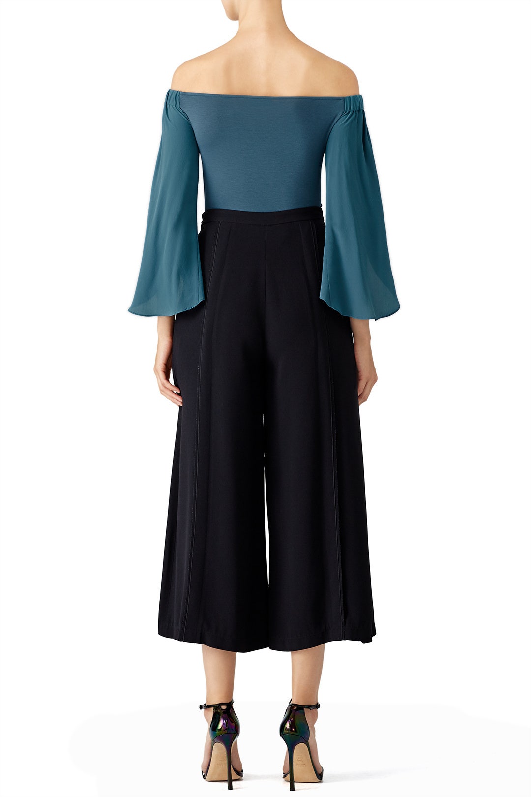 Teal Off Shoulder Top by Bailey 44 1