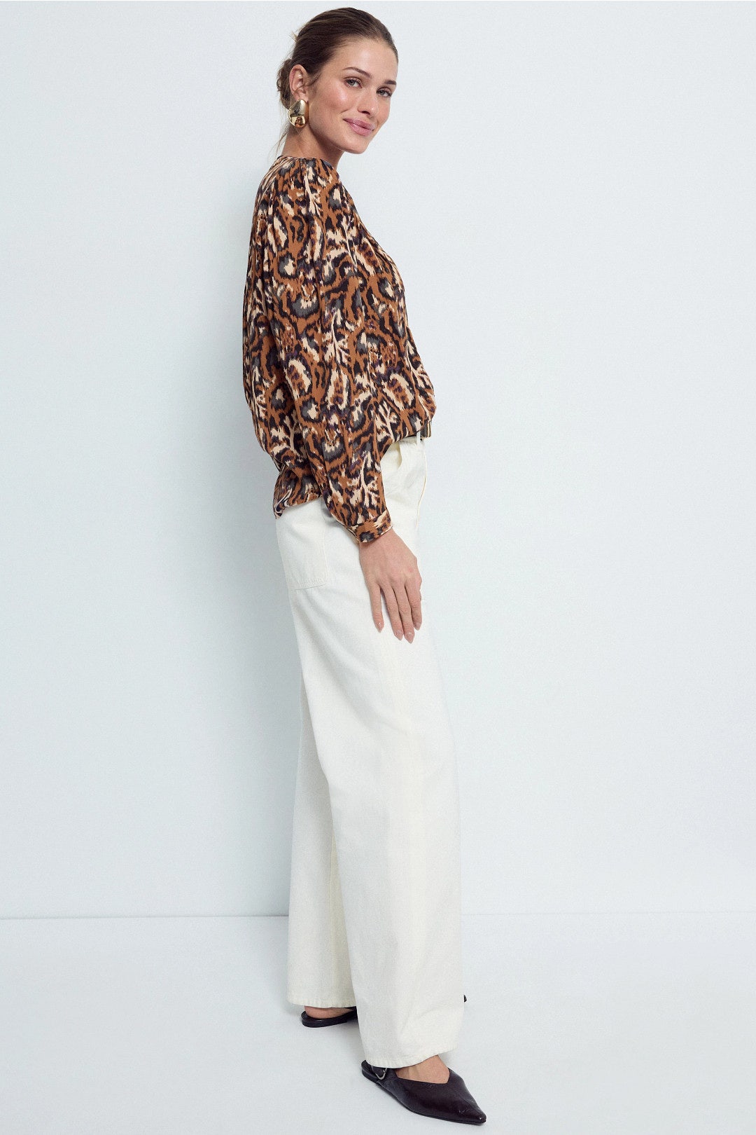 Onada Aniam Print Top by ba&sh 1