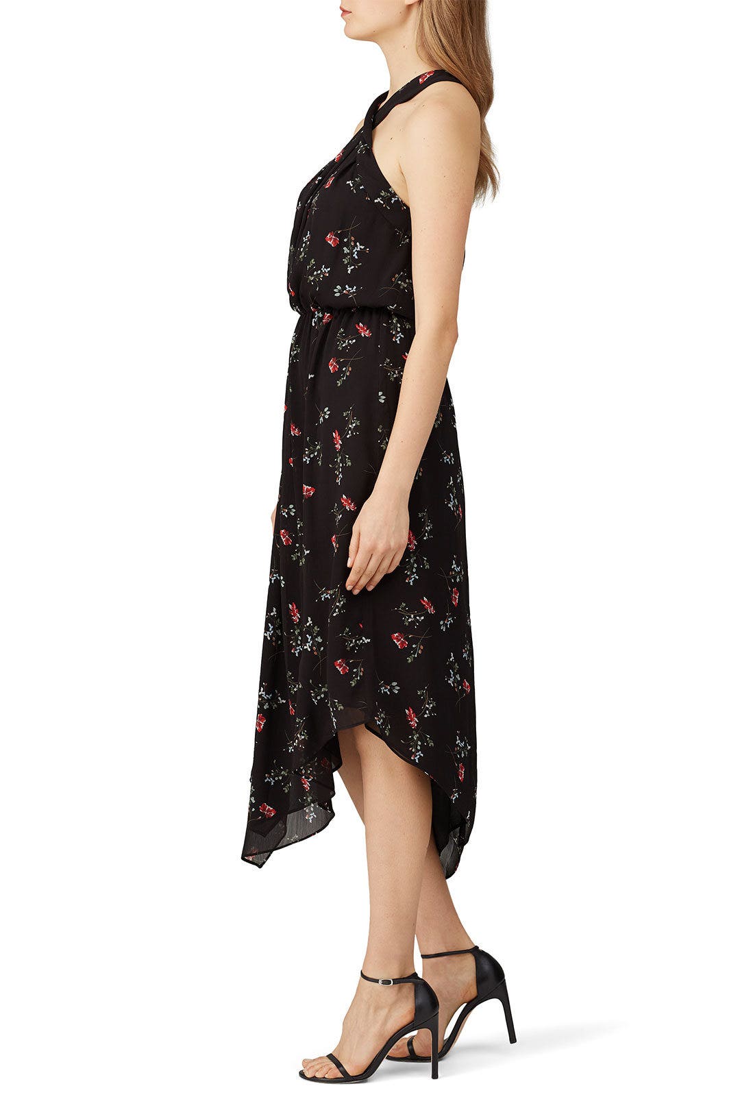 Floral Printed Halter Dress by Great Jones 1