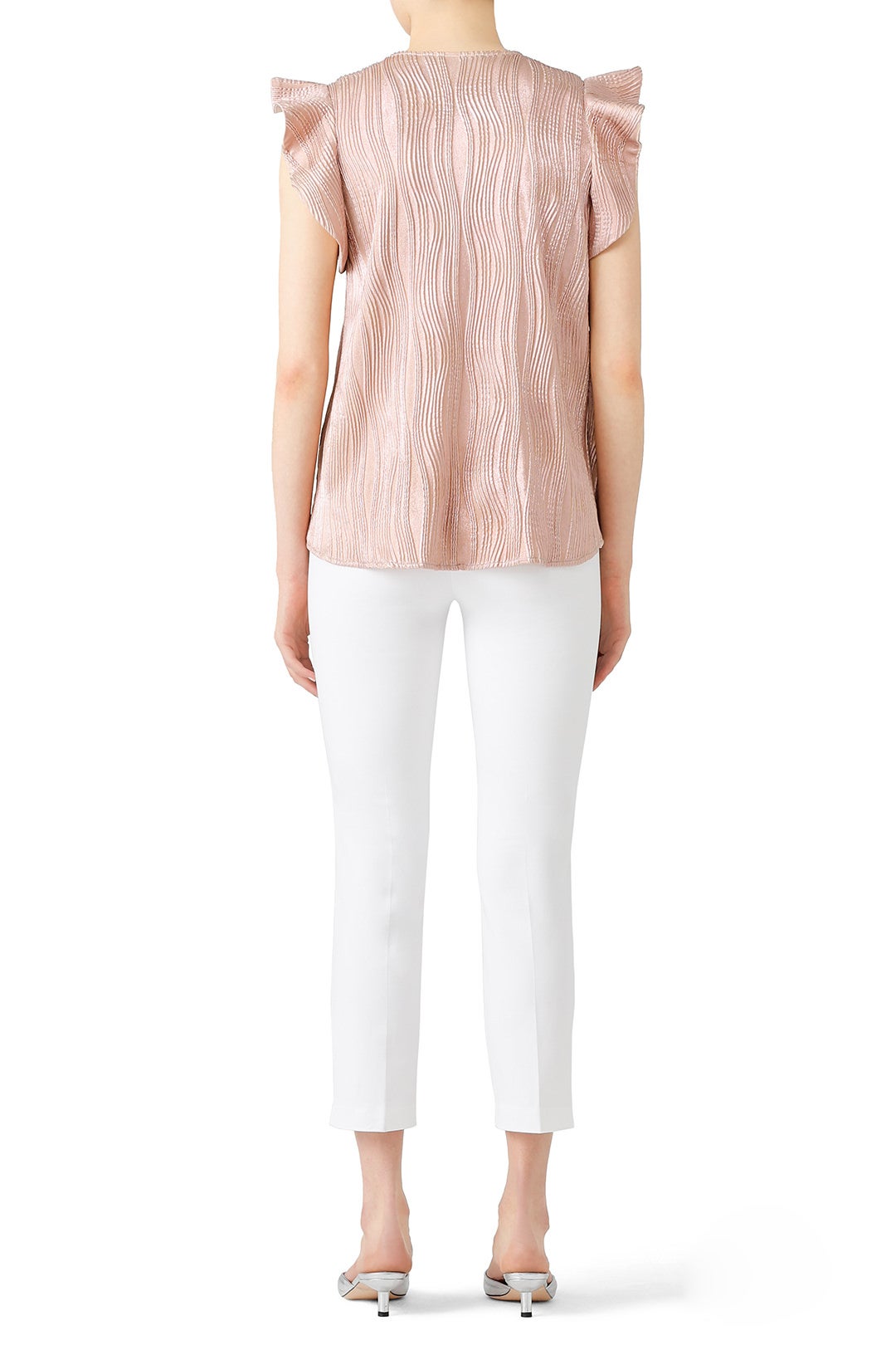 Rose Gold Ava Top by Hunter Bell 2