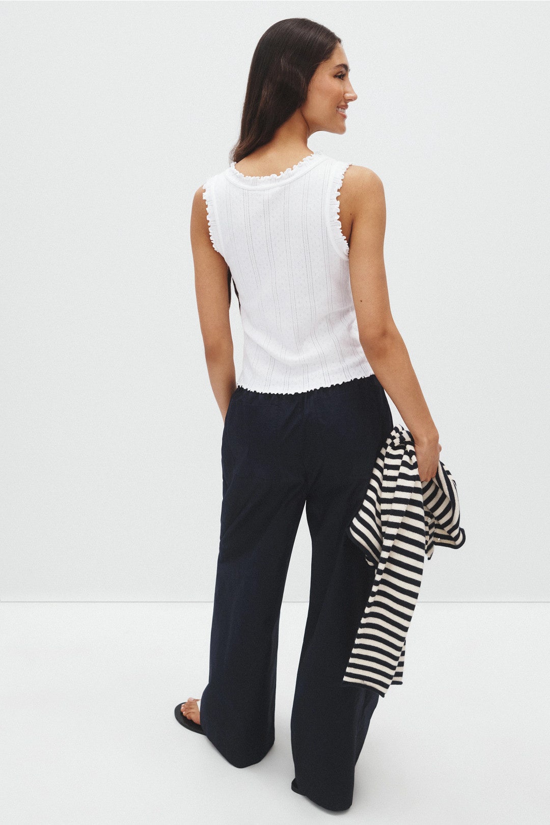 Pointelle Rib Ella Tank Top by NIC + ZOE 2