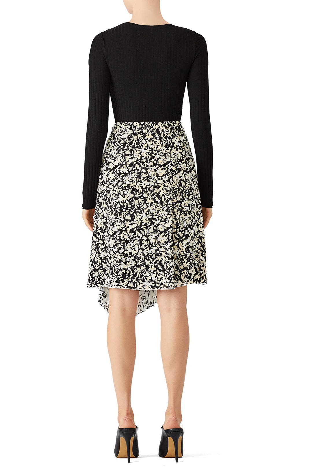 Painted Black Skirt by Proenza Schouler 1