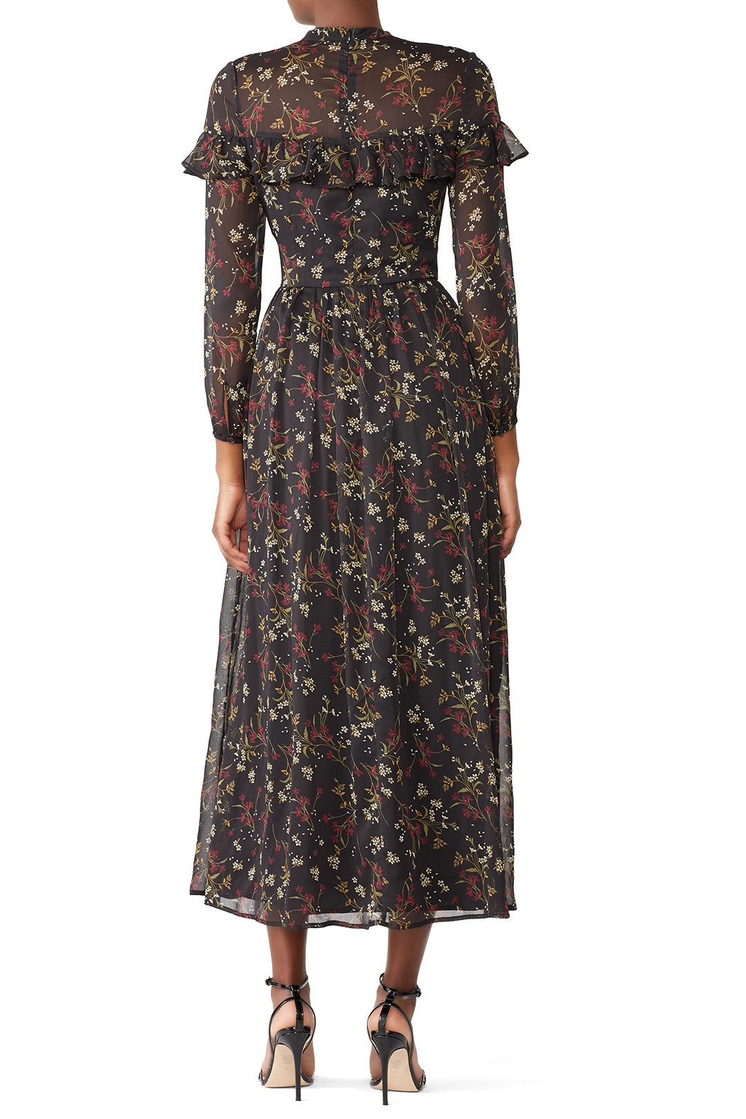 Floral Attire Midi Dress by BB Dakota 1
