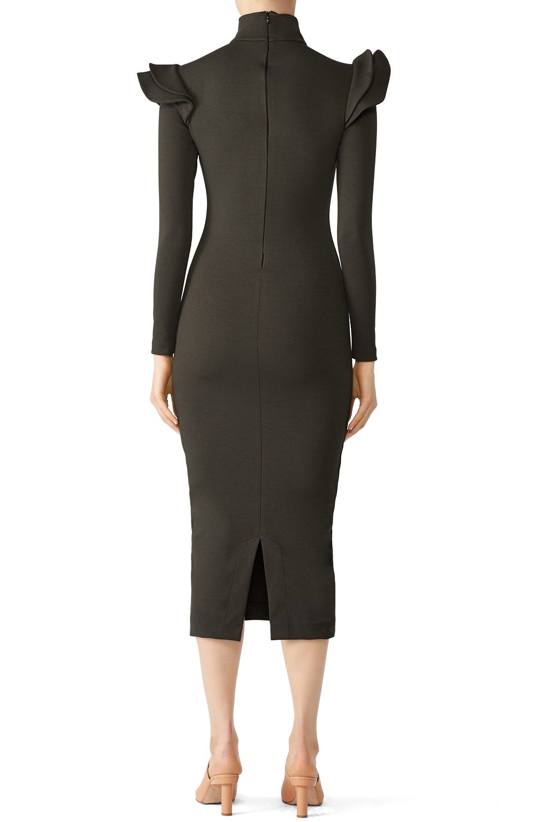 Olive Katelyn Knit Dress by Hunter Bell 1