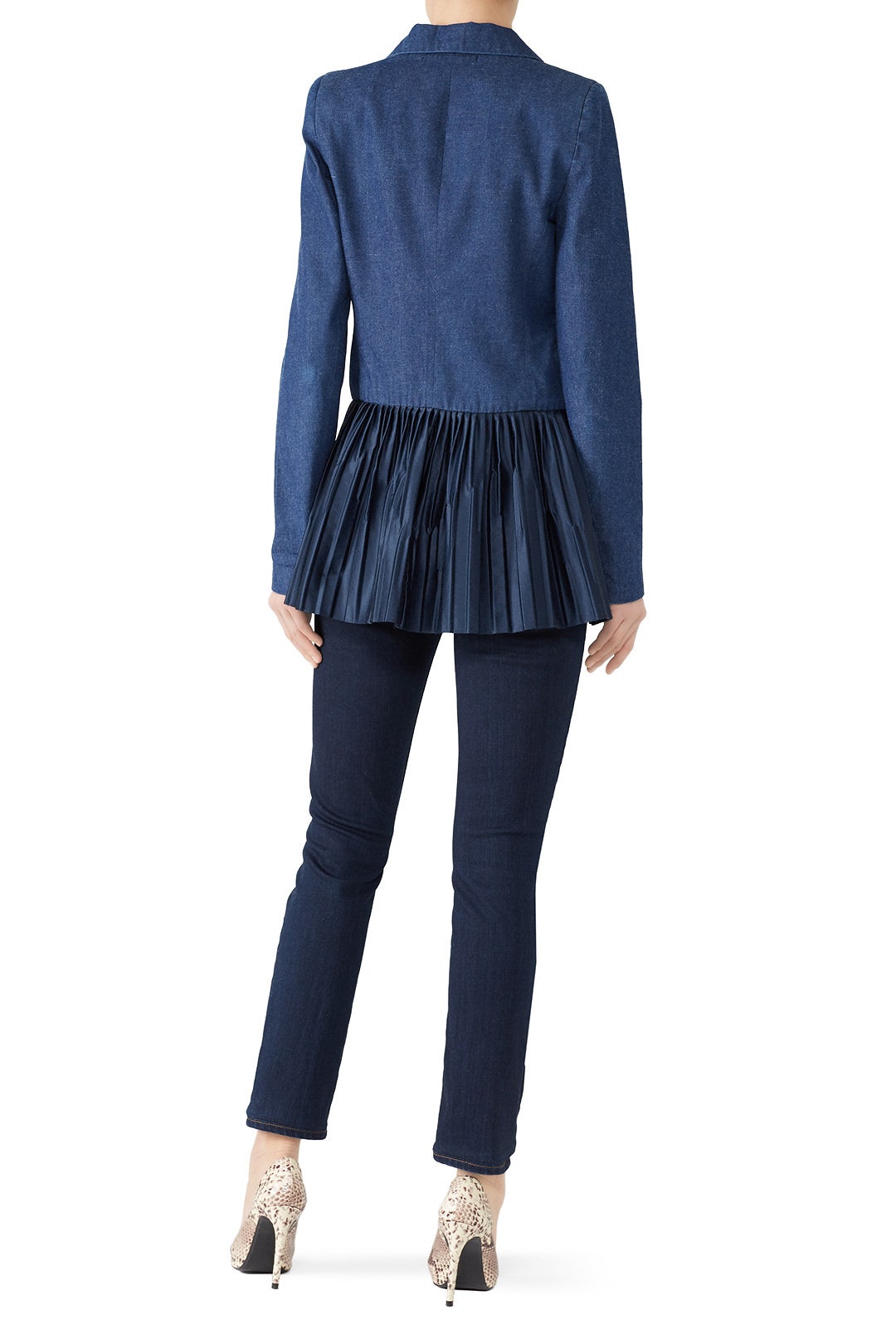 Pleated Kaya Blazer by Deborah Lyons 1