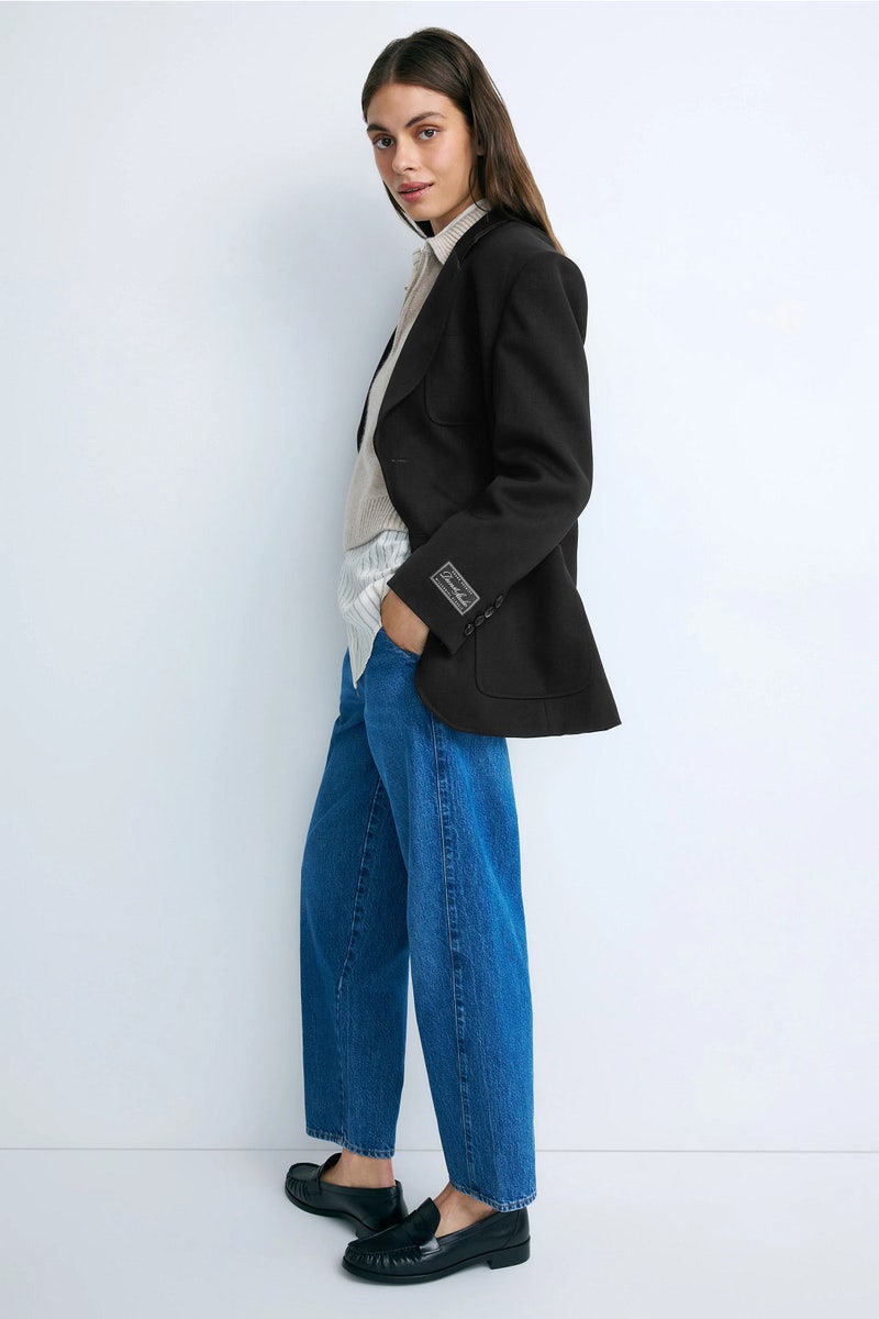 Oversized Wool Blazer by DUNST - Photo 1