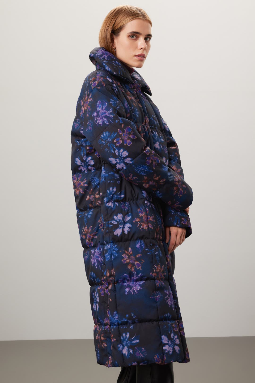 Oversized Floral Coat by Love, Whit by Whitney Port | Rent the Runway
