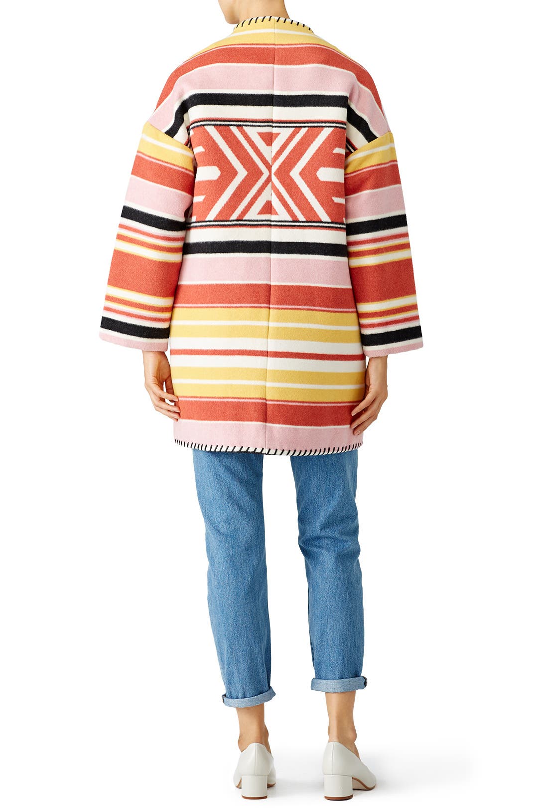 Aztec Kahlo Coat by Rebecca Minkoff | Rent the Runway
