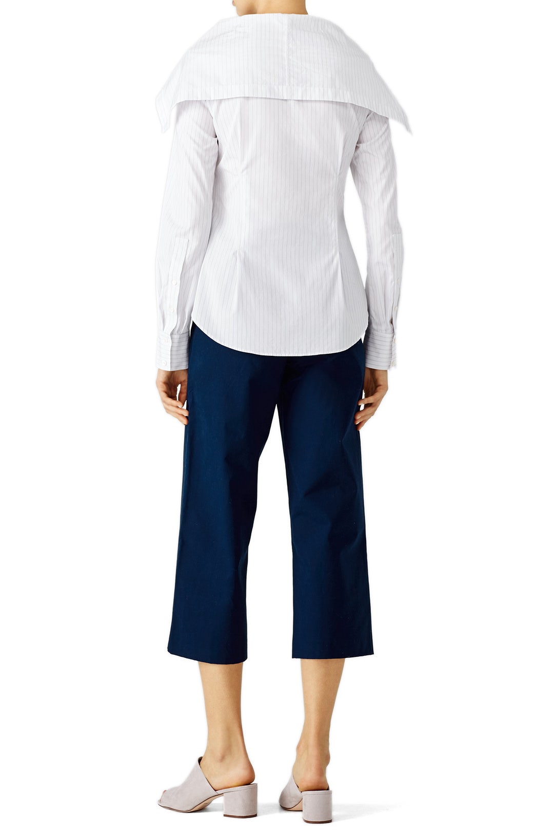 White Doherty Top by Theory 1