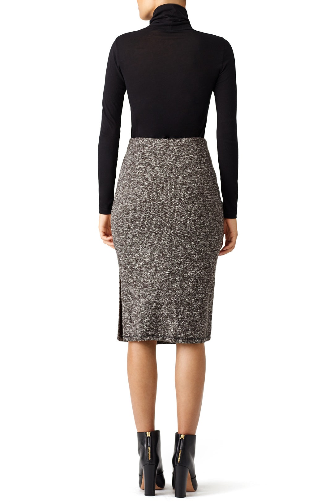 Amarie Side Slit Skirt by BB Dakota 1