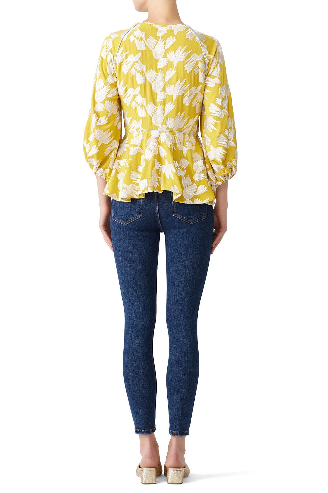 Mustard Grayson Top by Hunter Bell 1