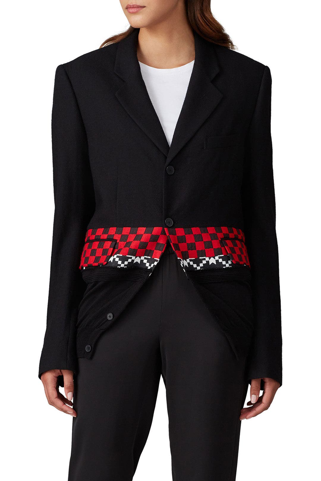 Knitted Hem Jacket by Haider Ackermann 2