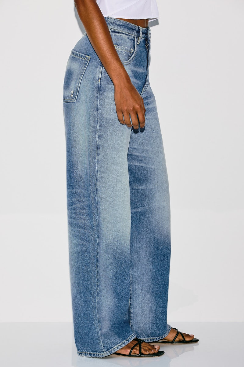 Poppy High Rise Wide Leg Jeans by Icon Denim - Photo 1