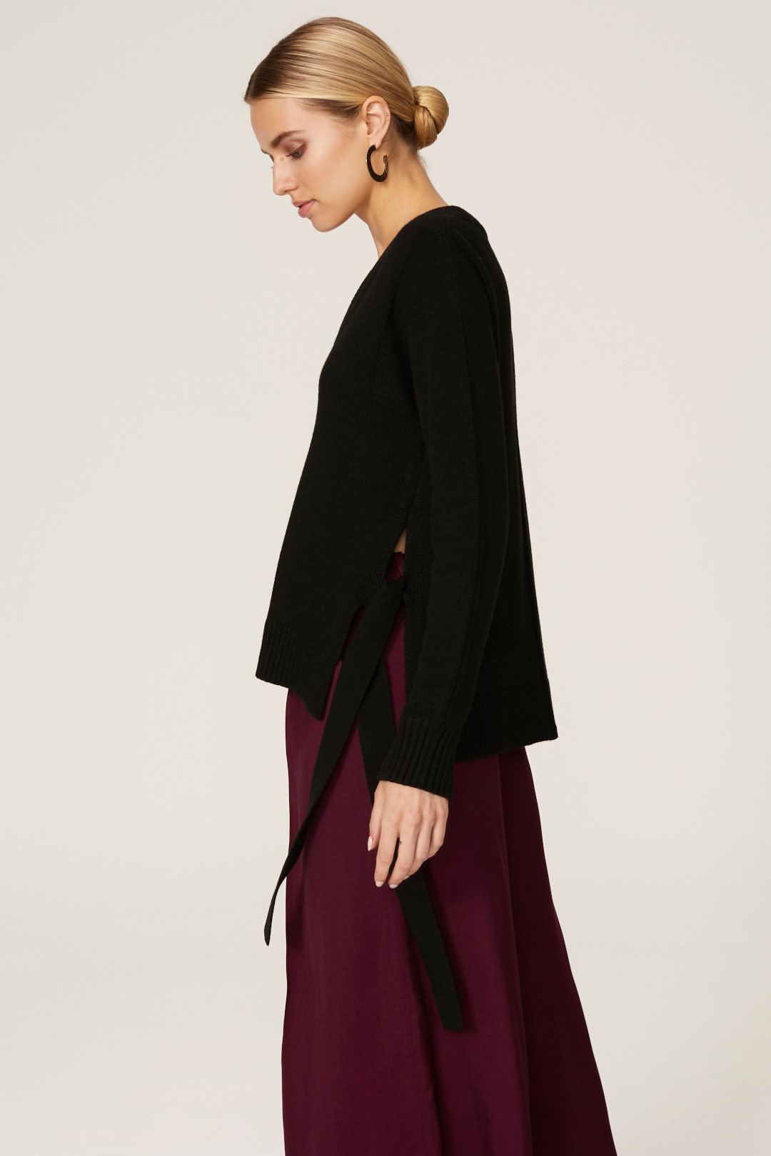 Black Tie Side Sweater by Jason Wu x RTR 1