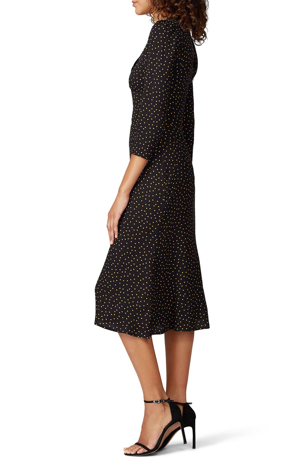 Micro Dot Mabel Dress by Reformation 1