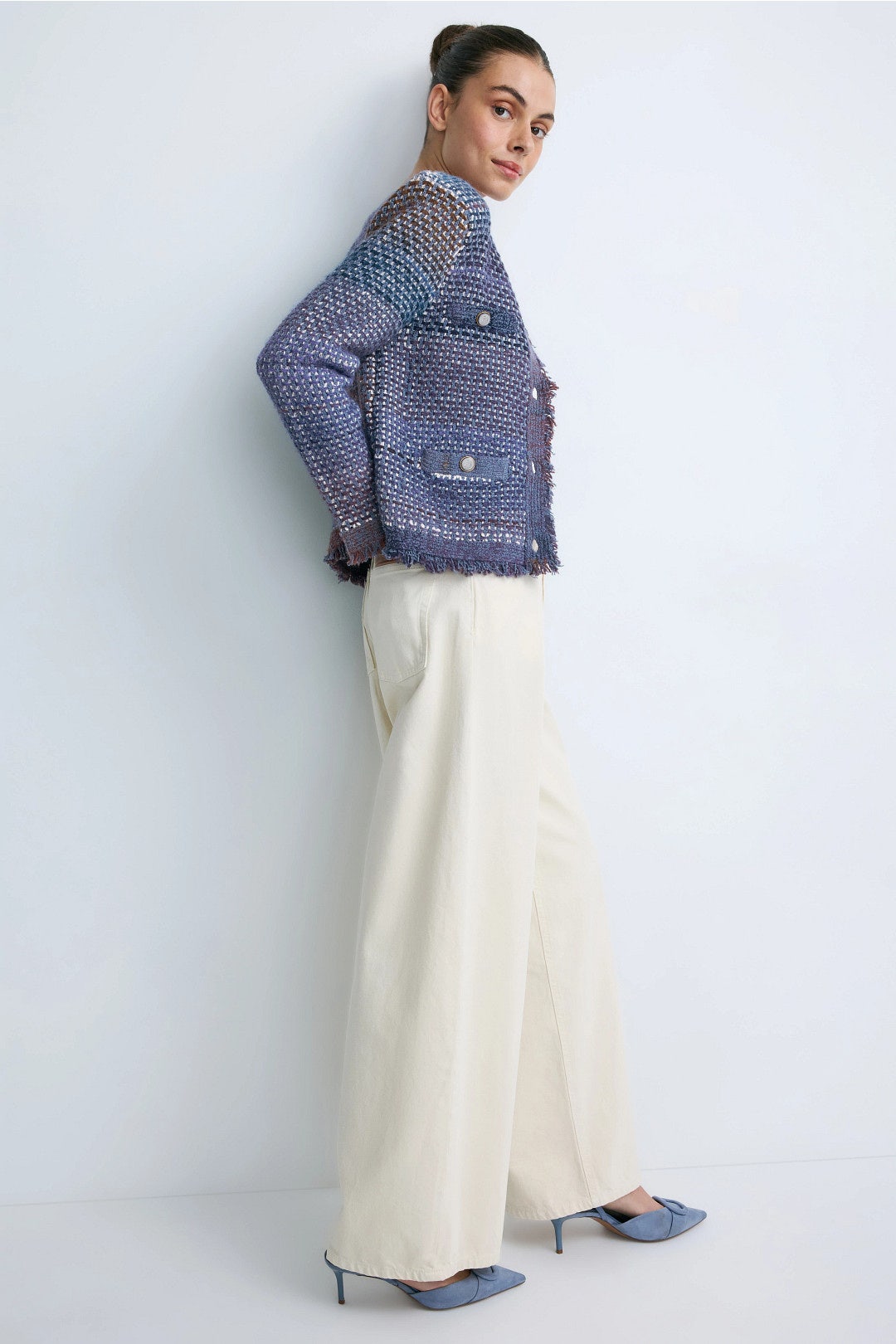 Sariyah Knit Jacket by Veronica Beard 1