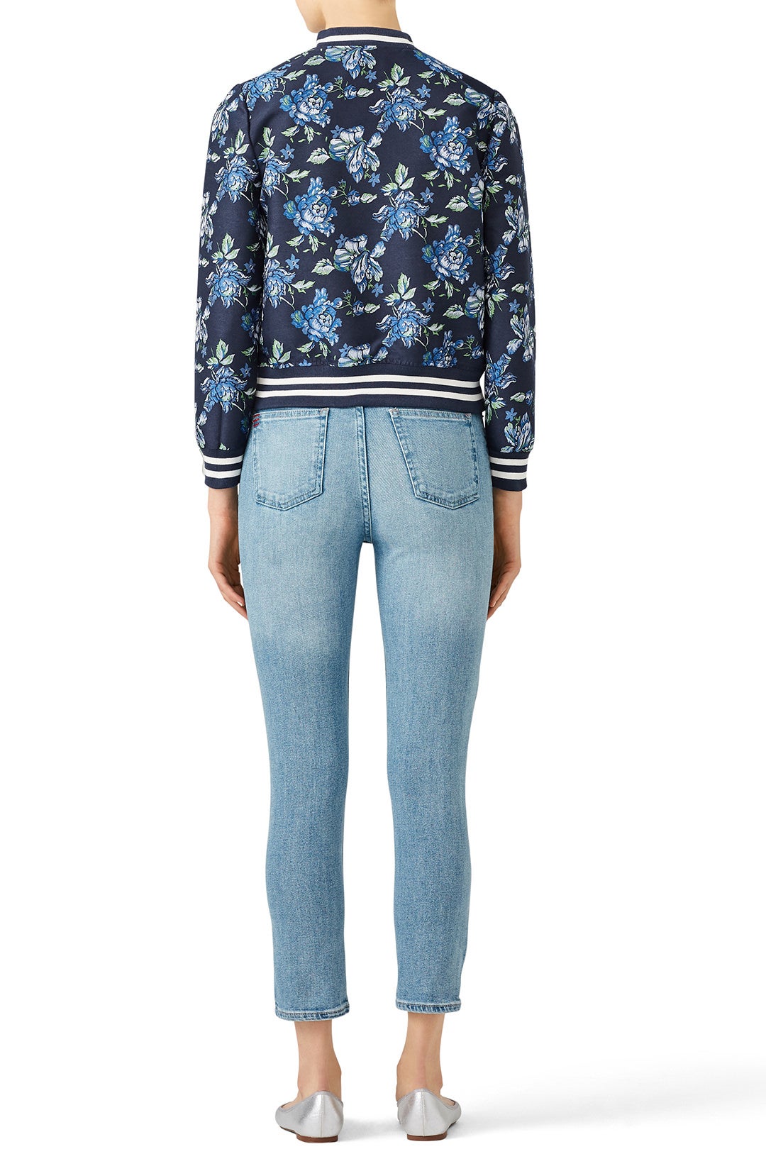 Zoey Floral Bomber Jacket by BB Dakota 1