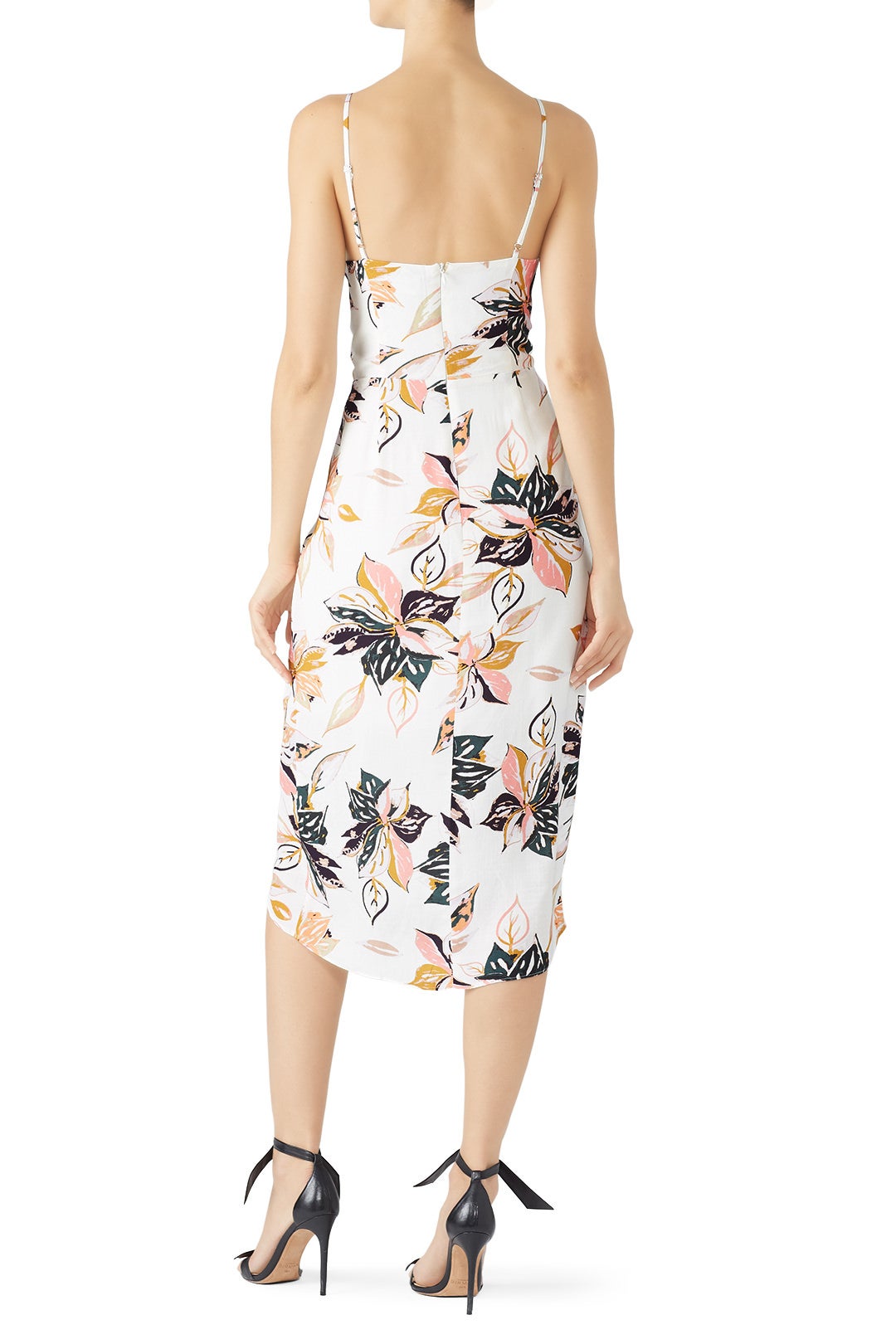 Wild Flower Midi Dress by Wish 2