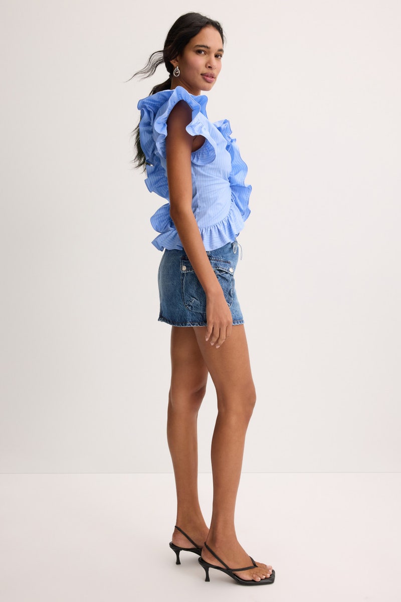 Penelope Cotton Poplin Top by AKNVAS - Photo 1