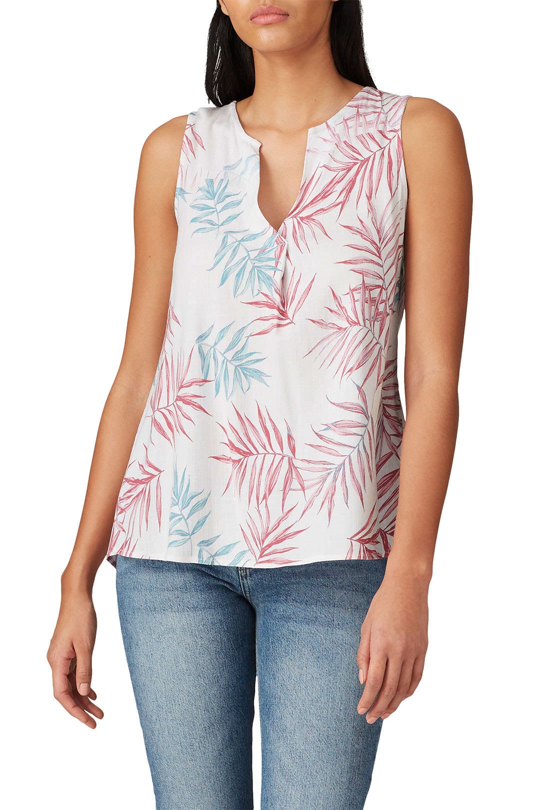 Lead Printed Ruby Top by B Collection by Bobeau 2