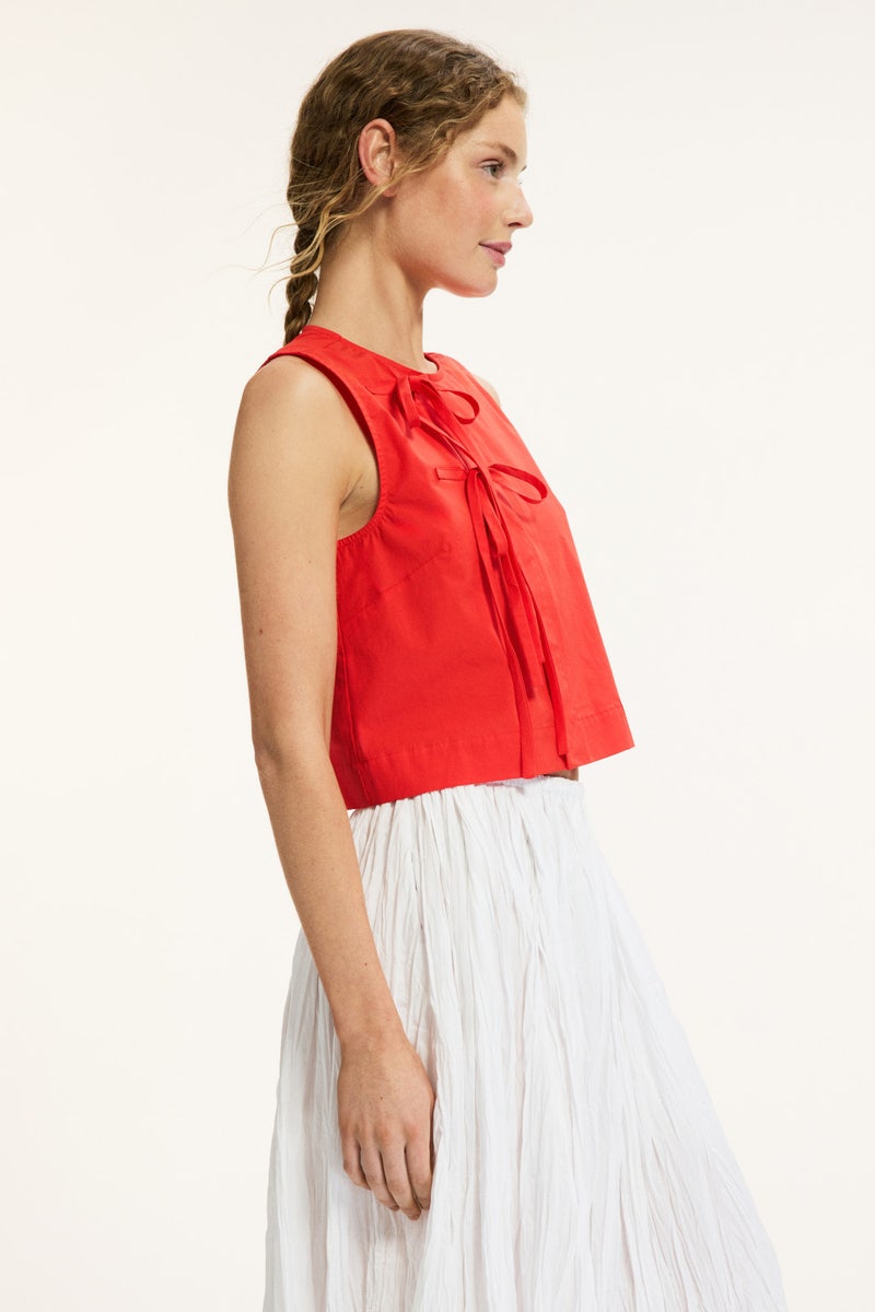 Avila Tie-Front Top by BONDI BORN - Photo 1