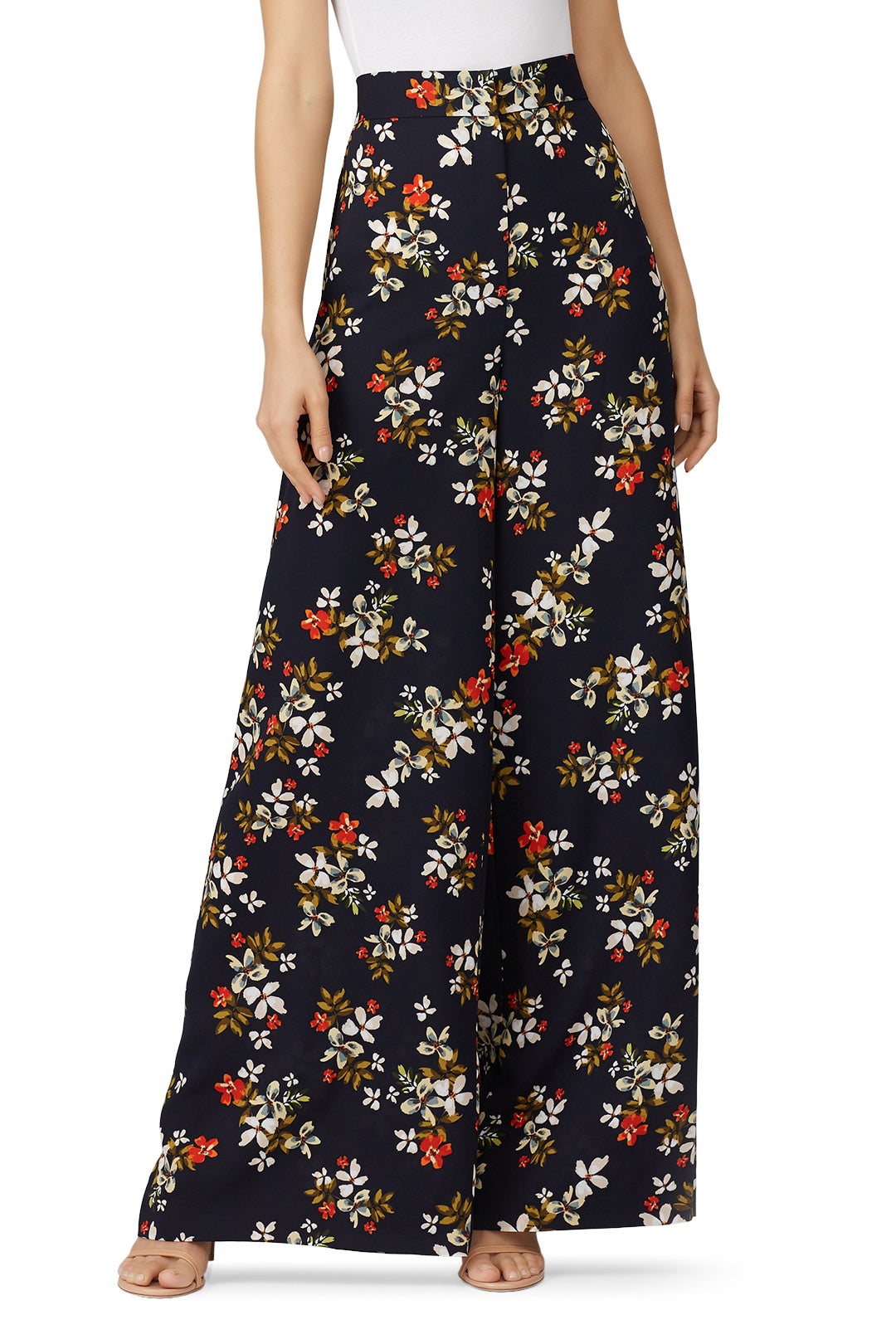 Printed Floral Pants by Jill Jill Stuart 2