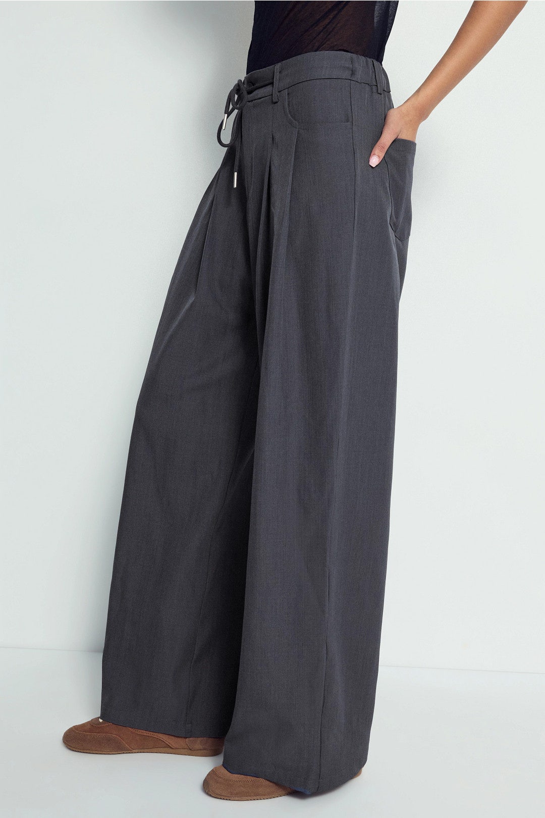 Slouch Tie Up Pants by Lioness 1