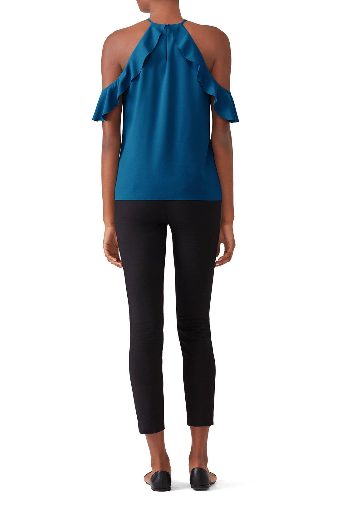 Blue Saga Ruffle Top by Cooper & Ella 1