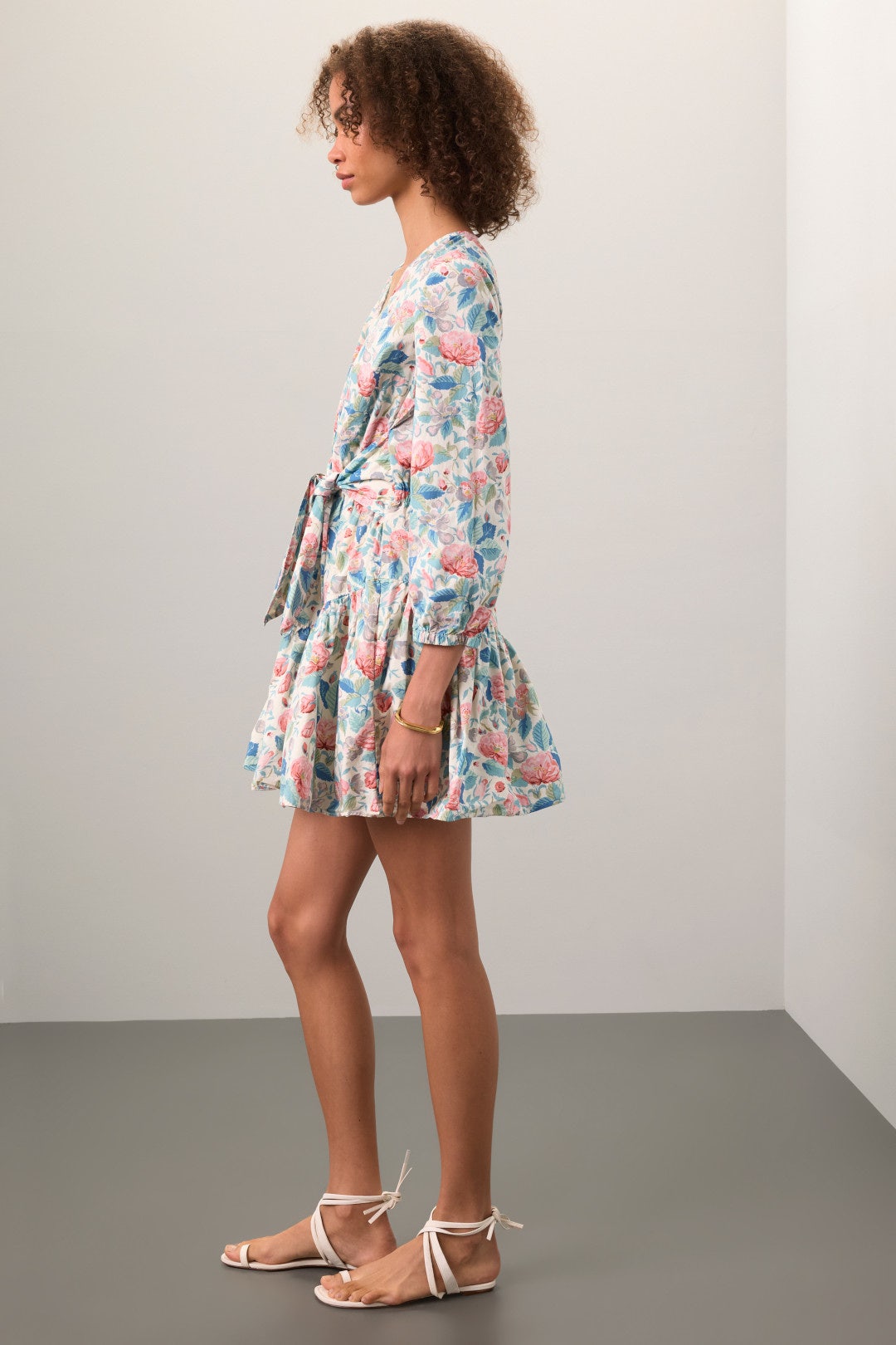 Long Sleeve Paint Garden Dress by La Vie Rebecca Taylor 1