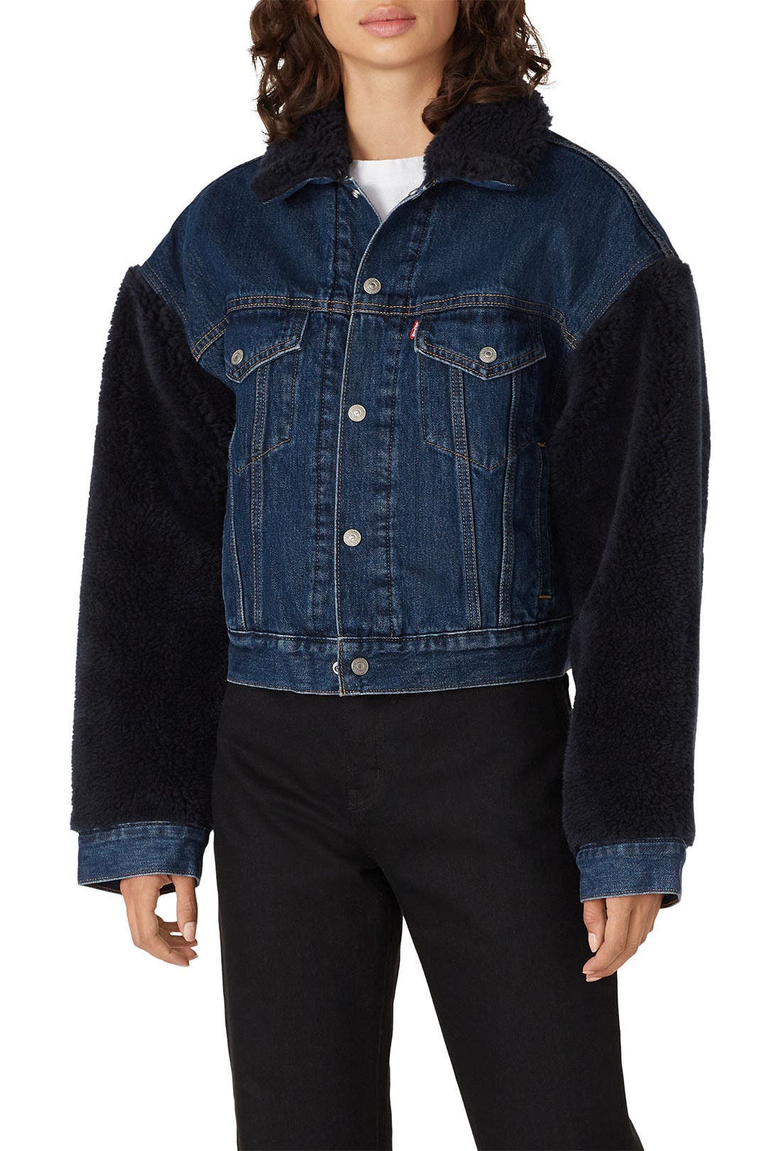 Cocoon Bomber Sherpa Trucker Jacket by Levi's 2